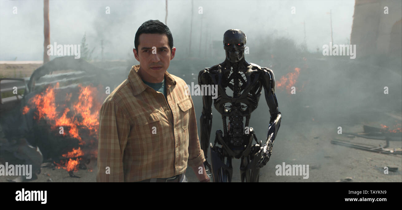 RELEASE DATE: November 1, 2019 TITLE: Terminator: Dark Fate STUDIO: Paramount Pictures DIRECTOR: Tim Miller PLOT: Plot unknown: next installment in Terminator series STARRING: GABRIEL LUNA as the Rev 9; Ectoskeleton. (Credit Image: © Paramount Pictures/Entertainment Pictures) Stock Photo