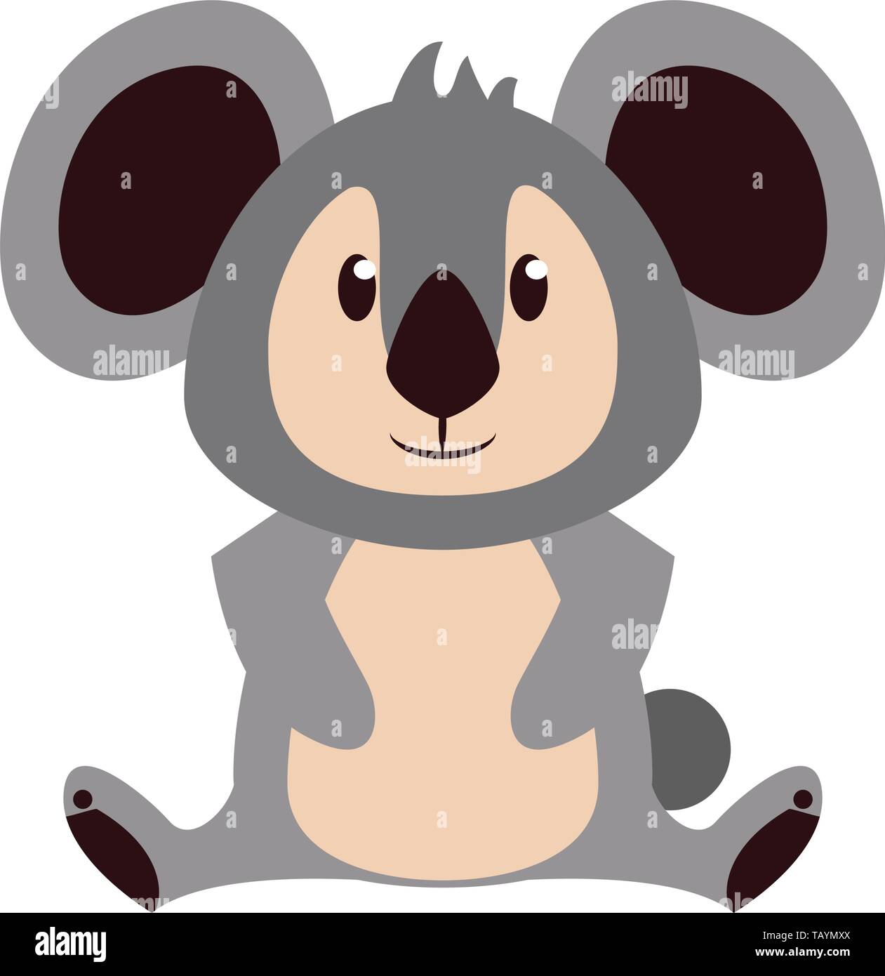 Koala wildlife cute animal cartoon Stock Vector Image & Art - Alamy