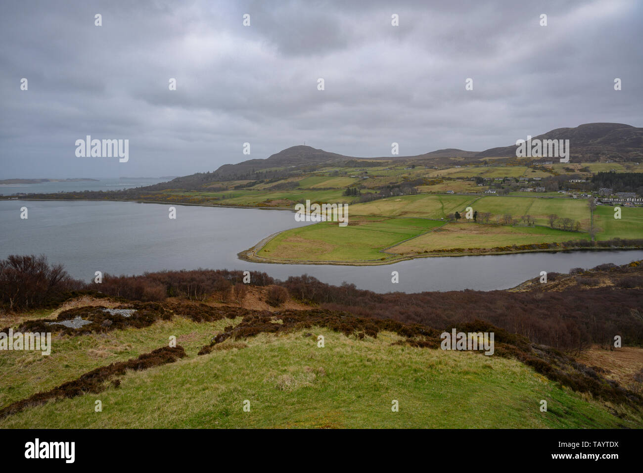 View of the Kyle of Tongue in Northern Scotland Stock Photo Alamy