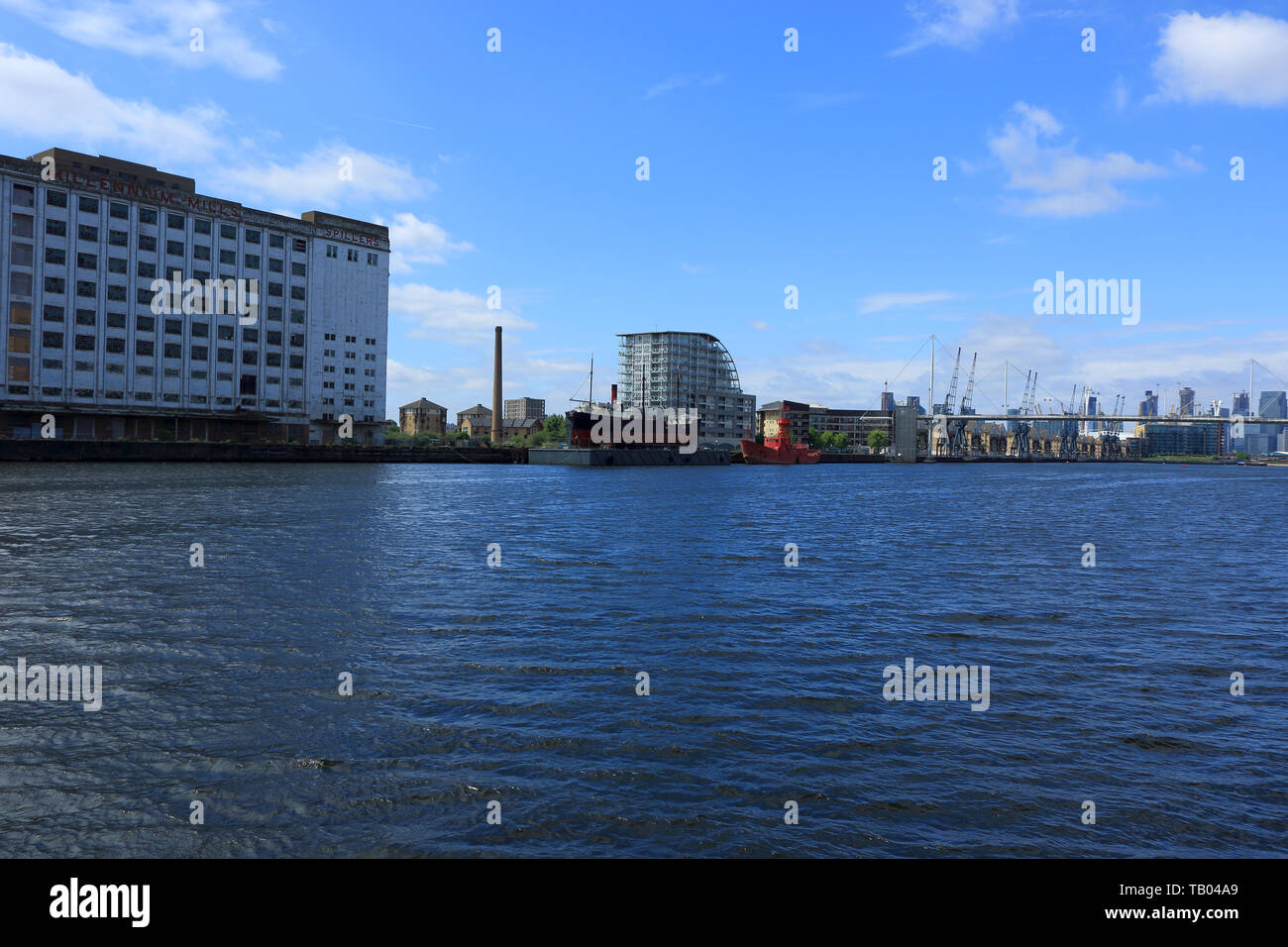The Royal Victoria Docks Stock Photo Alamy