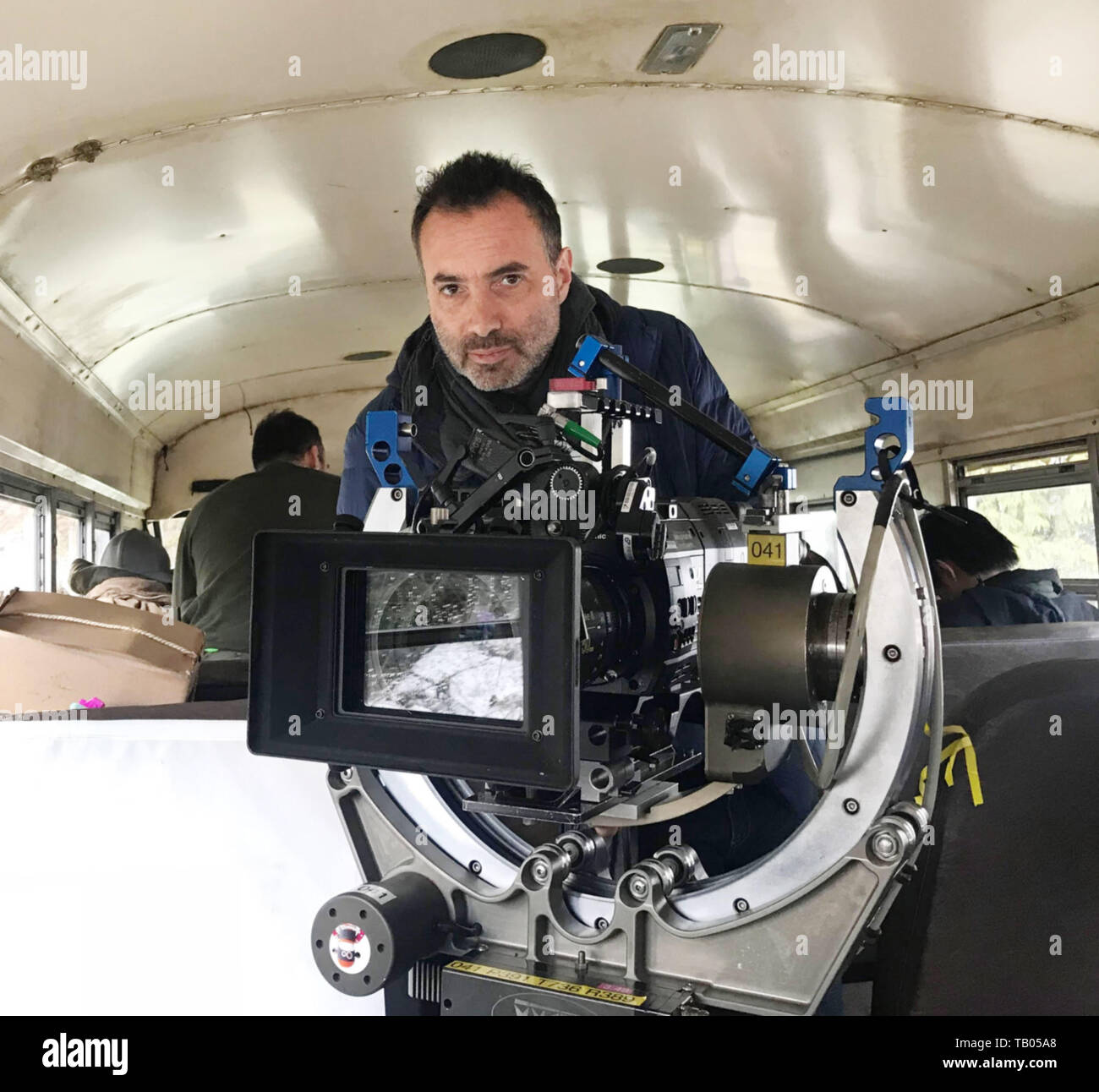 THE PERFECTION, director Richard Shepard, on-set, 2019. © Netflix ...