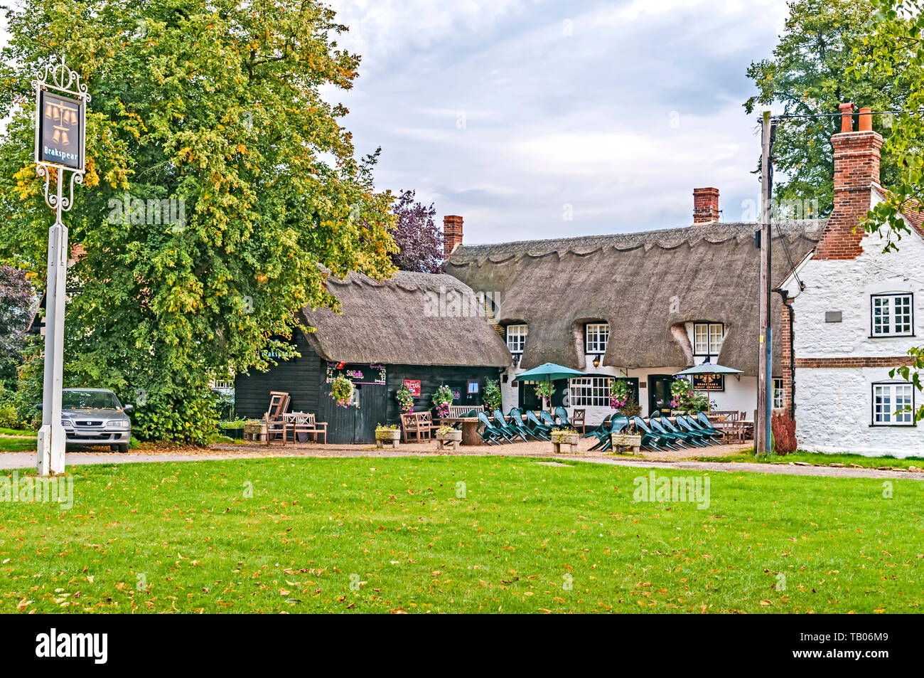 Pub in Oxfordshire Stock Photo