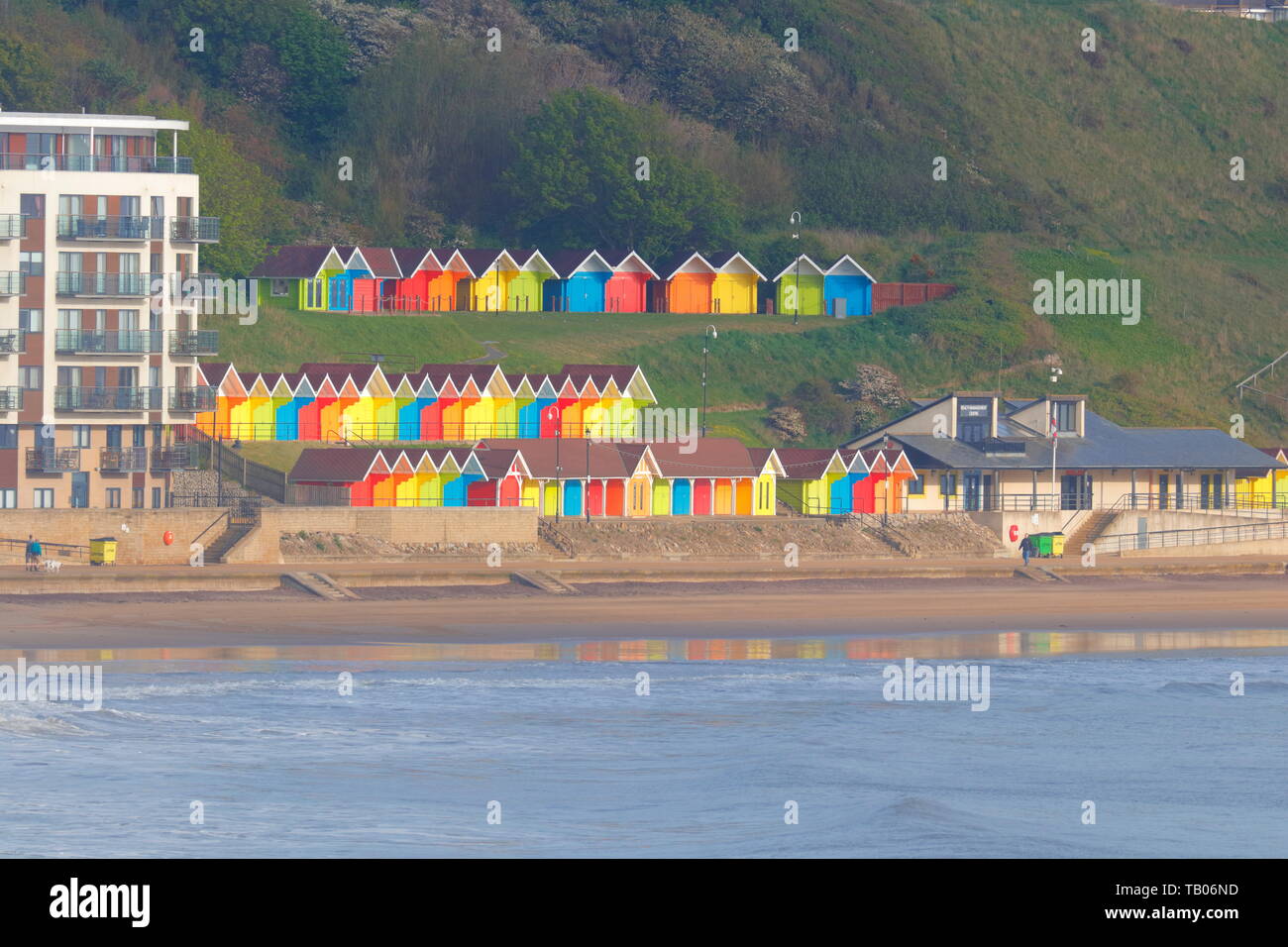 Beach chalets scarborough hires stock photography and images Alamy