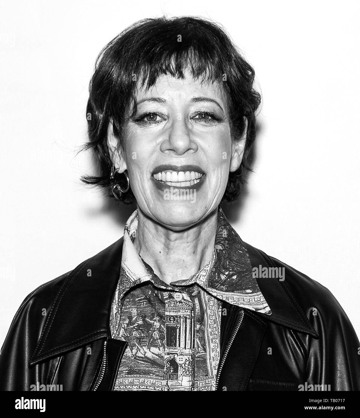 New York, NY - May 03, 2019: Allyce Beasley attends the premiere of the “It Takes A lunatic” during the 2019 Tribeca Film Festival at BMCC Theater Stock Photo