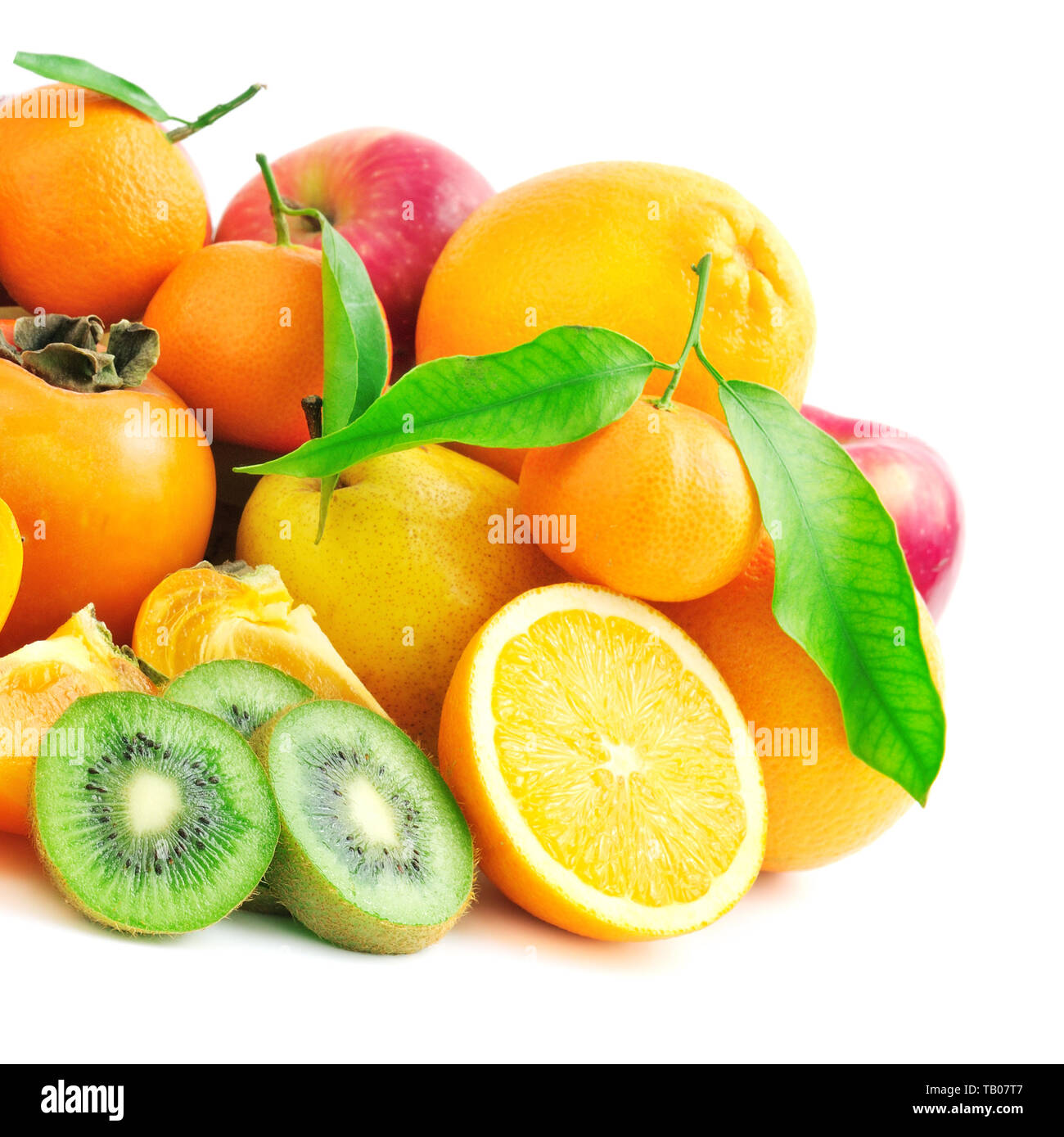 Fruit collection orange
