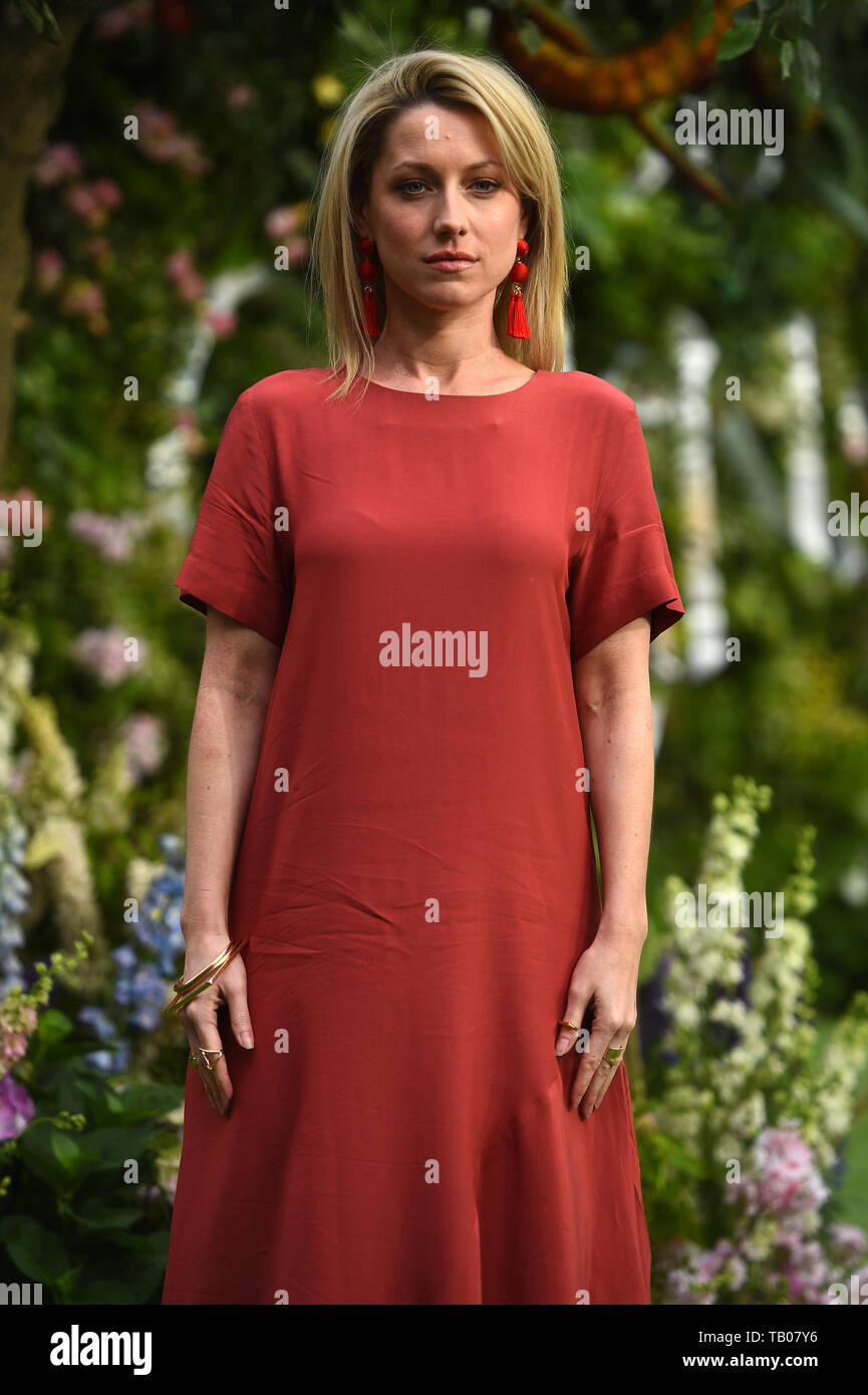 Niamh Walsh attending the premiere of Good Omens at the Odeon Luxe
