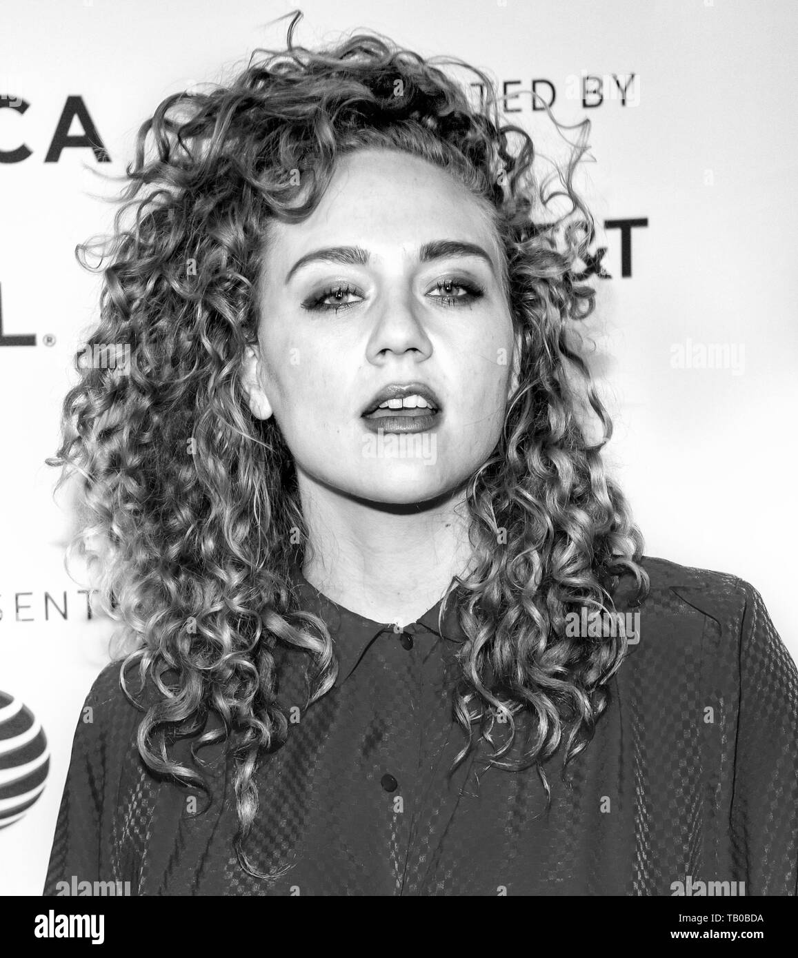 New York, NY - April 25, 2019: Kat Cunning attends the “Mystify: Michael  Hutchence” screenign during the 2019 Tribeca Film Festival at SVA Theater  Stock Photo - Alamy