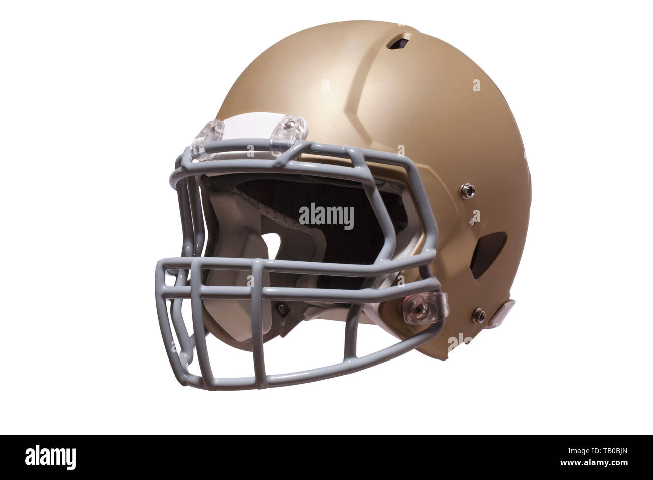 Football helmet gold hi-res stock photography and images - Alamy