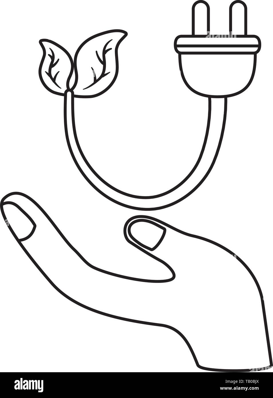 Plug design, Electric energy power technology charge electricity and