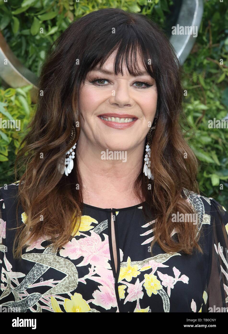 Josie Lawrence at the Global TV Premiere of Amazon Original Good Omens at Odeon Luxe Leicester Square Stock Photo