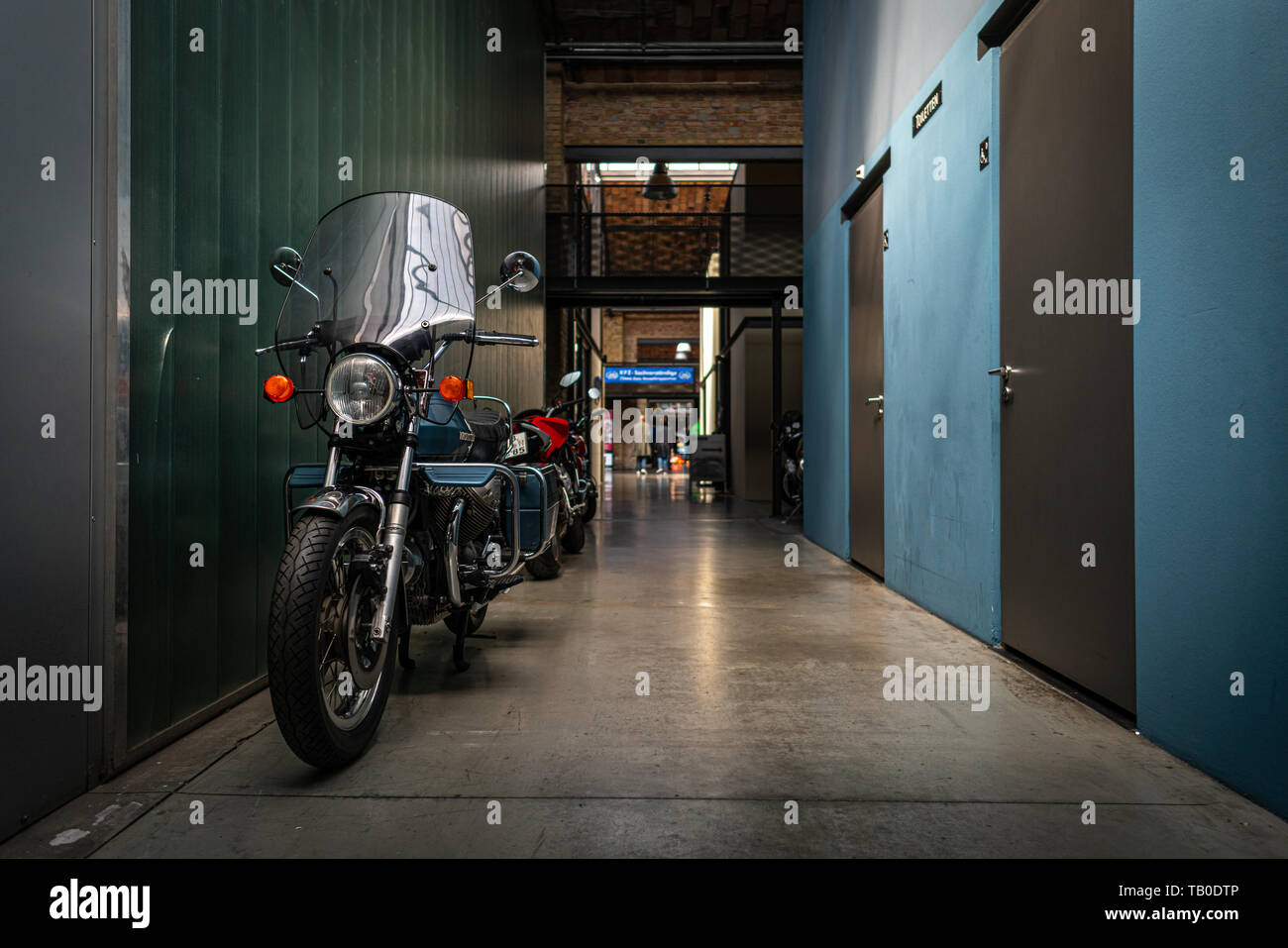 Classic moto guzzi hi-res stock photography and images - Alamy