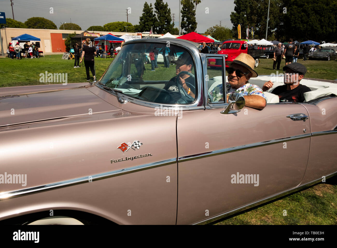 Culver City Car Show, Culver City, Los Angeles, California, USA Stock