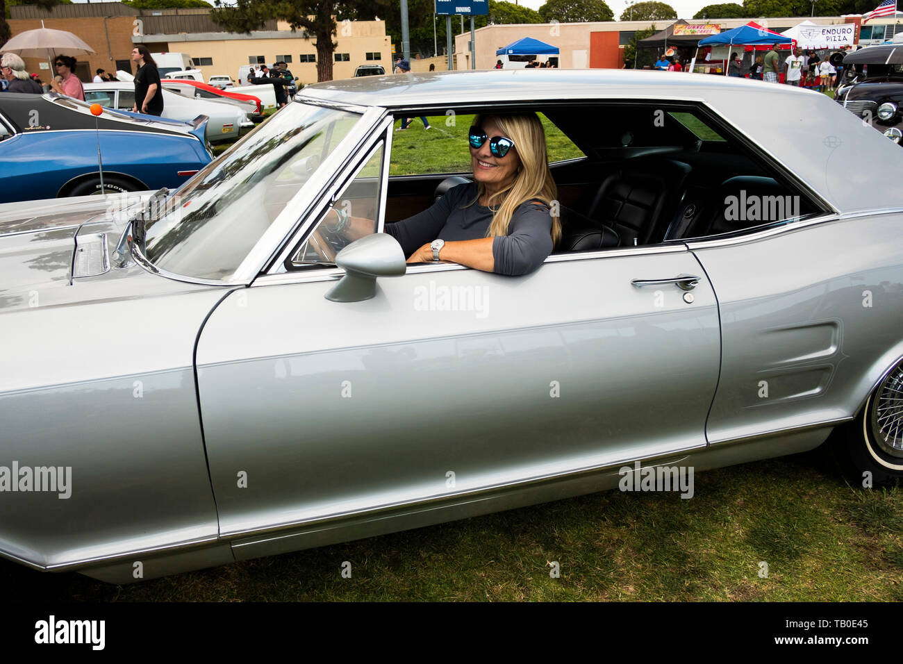 Culver City Car Show, Culver City, Los Angeles, California, USA Stock