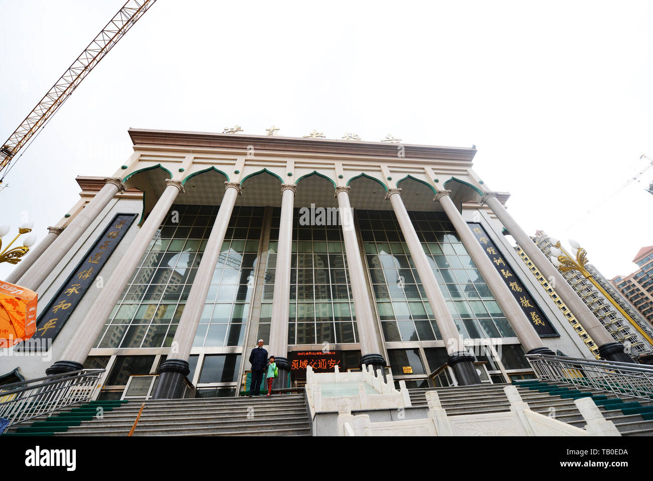 New mosques are being build in many towns along the Silk Road funded