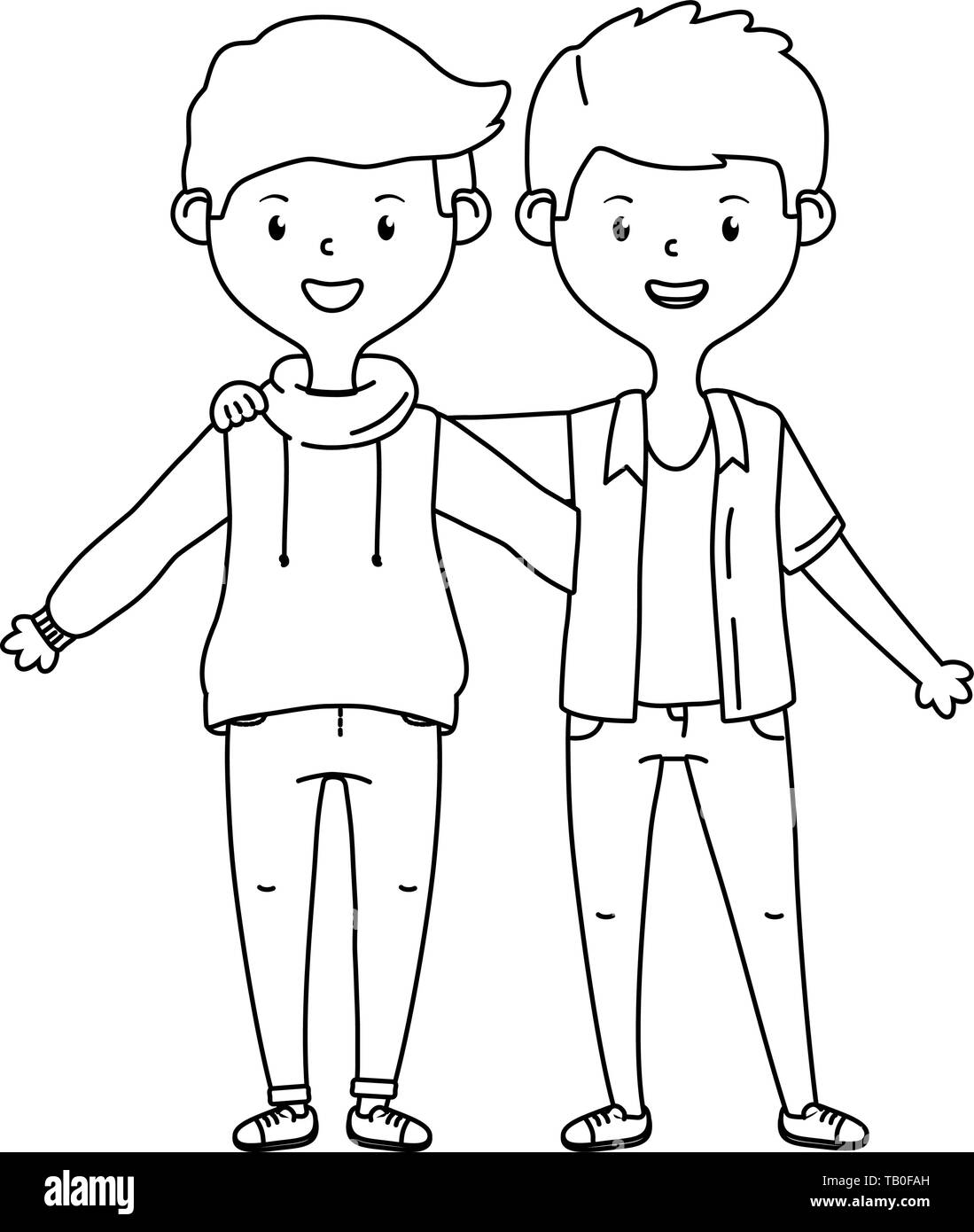 How to draw a Boys Best Friends  Very simple Pencil drawing  Easy  drawing  boys drawing easy  YouTube