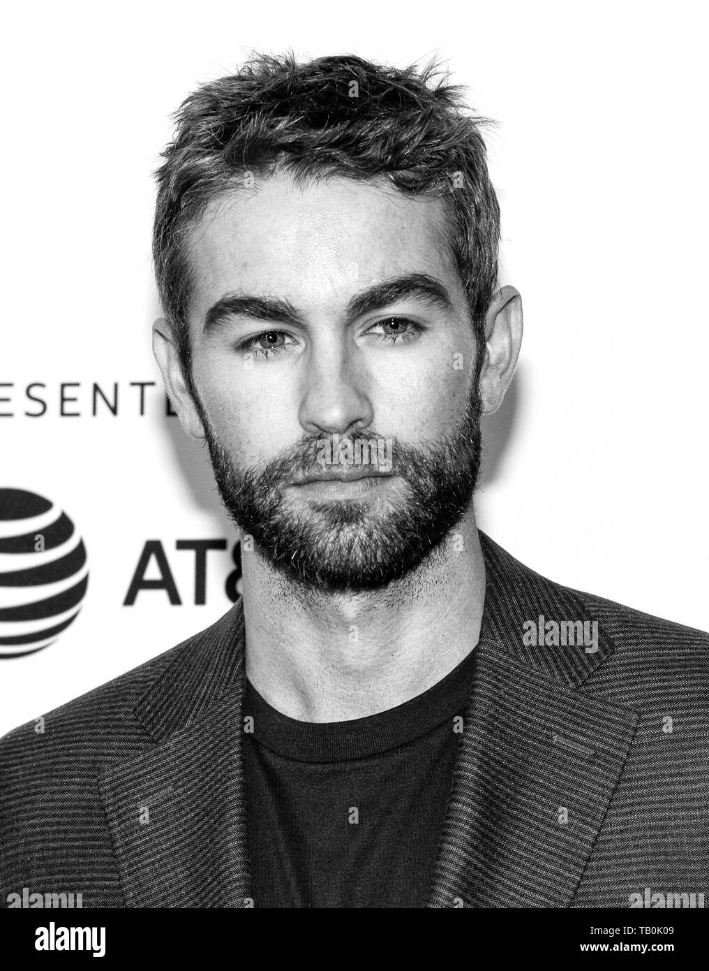New York, NY - April 29, 2019: Chace Crawford attends the “The Boys” screening during the 2019 Tribeca Film Festival at SVA Theater Stock Photo