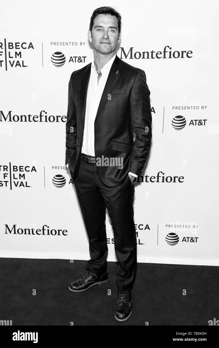 New York, NY - April 29, 2019: Antony Starr attends the “The Boys