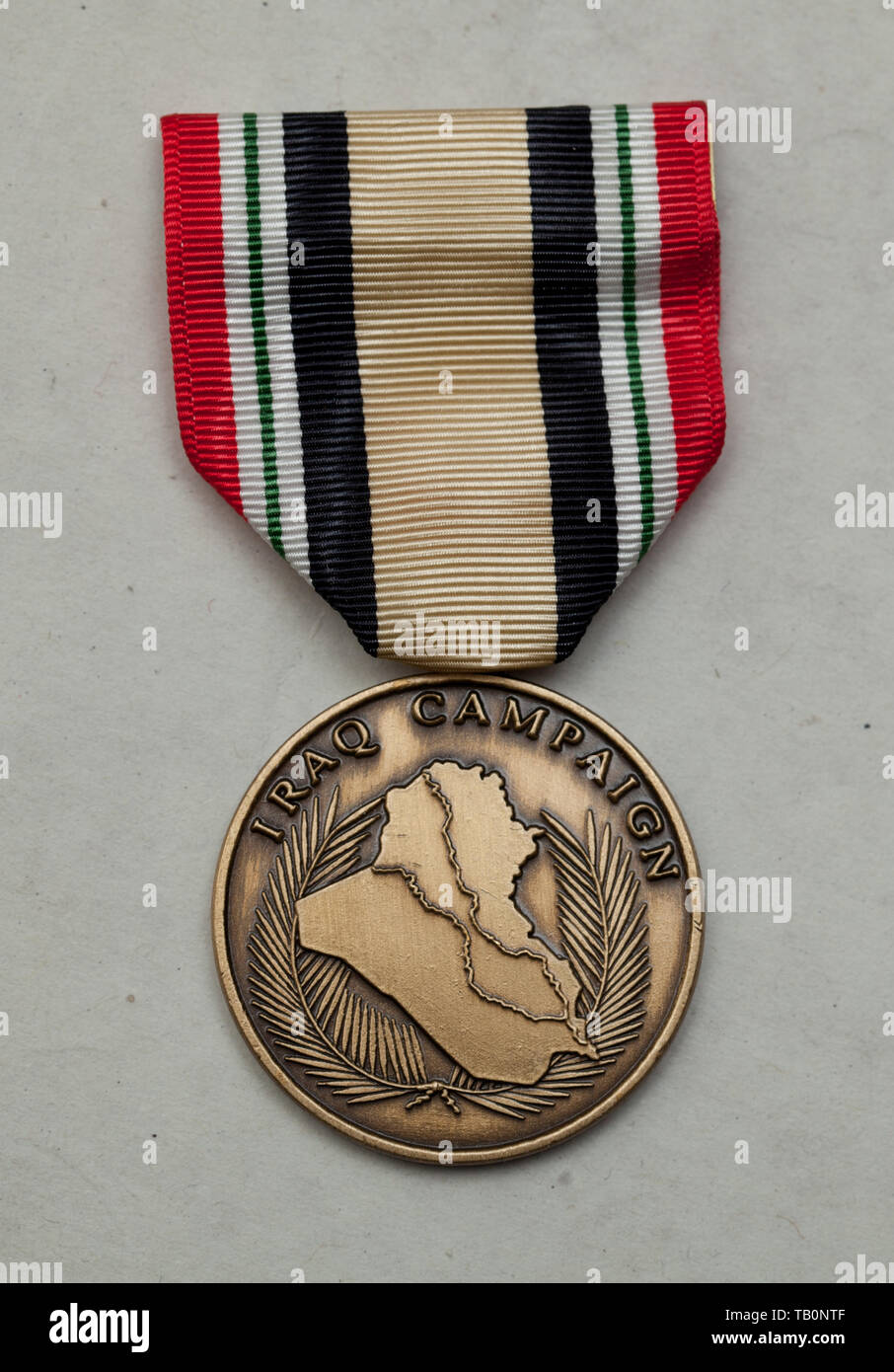 Operation Iraqi Freedom medal Stock Photo