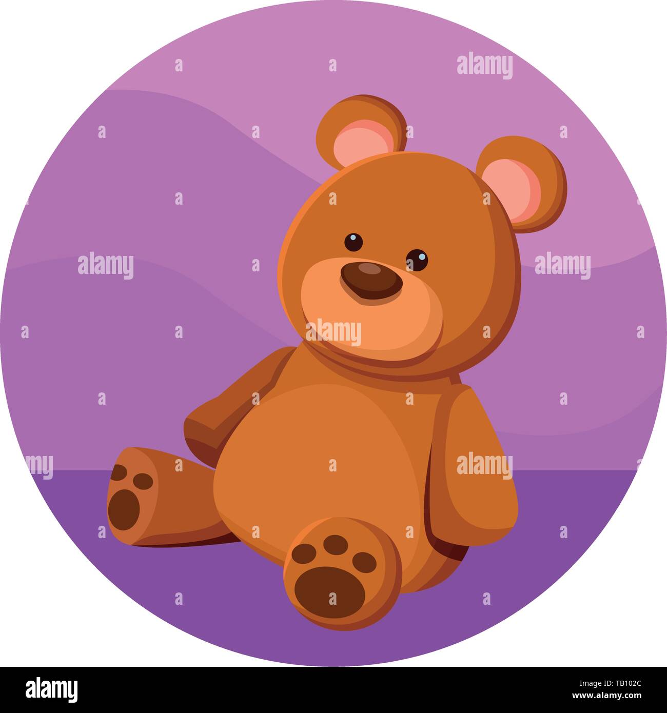 teddy bear toy icon cartoon Stock Vector Image & Art - Alamy