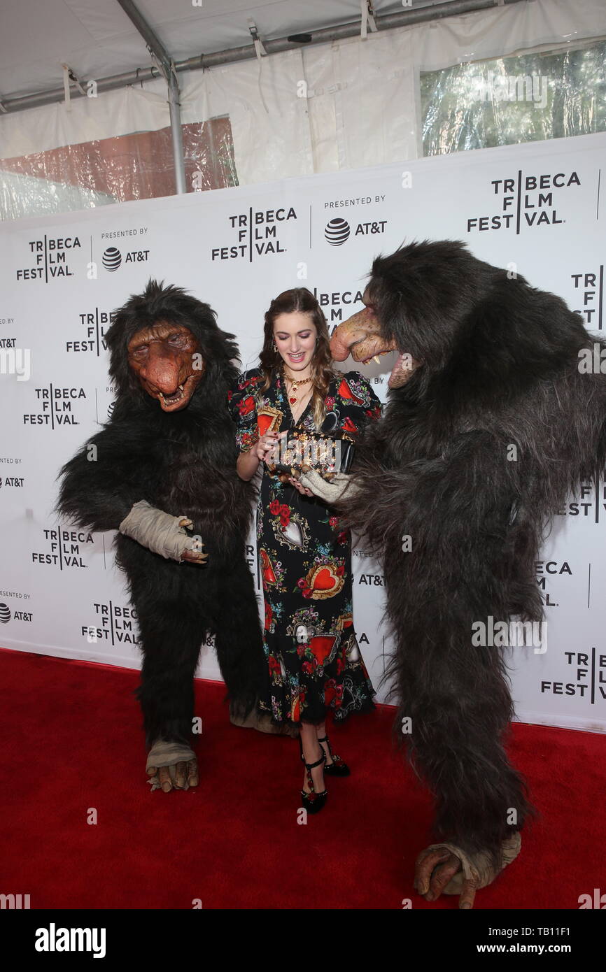 2019 Tribeca Film Festival - The Place of No Words - Premiere  Featuring: Nicole Elizabeth Berger, Grumblers Where: New York City, New York, United States When: 27 Apr 2019 Credit: Derrick Salters/WENN.com Stock Photo