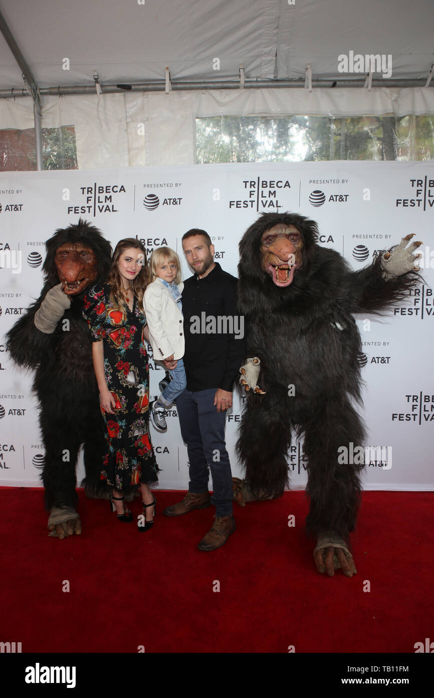 2019 Tribeca Film Festival - The Place of No Words - Premiere  Featuring: Nicole Elizabeth Berger, Bodhi Palmer, Mark Webber, Grumblers Where: New York City, New York, United States When: 27 Apr 2019 Credit: Derrick Salters/WENN.com Stock Photo