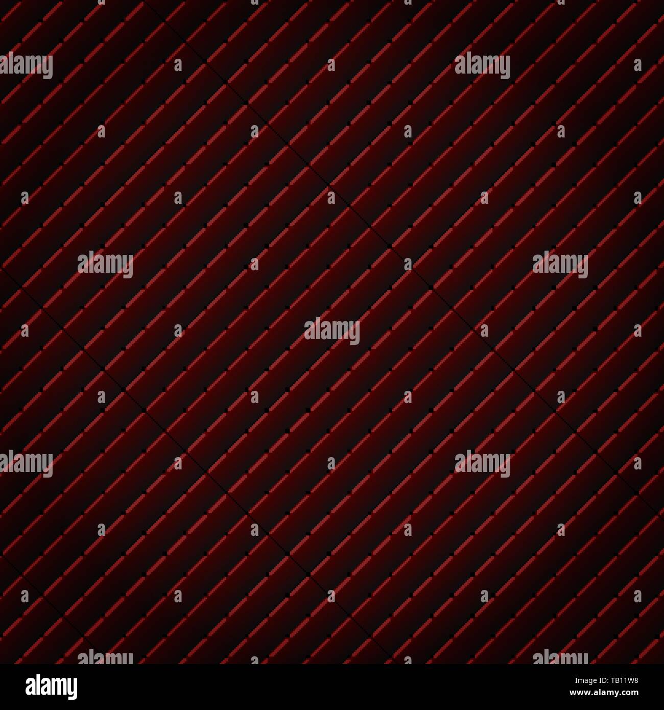 Abstract black and red subtle lattice square pattern background and ...