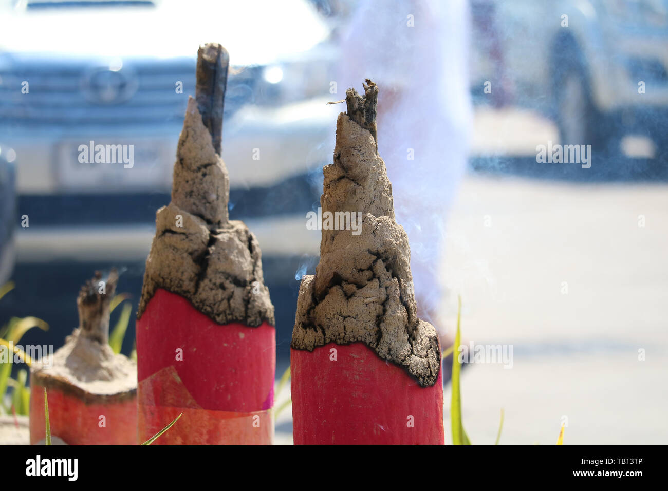 burn Incense stick are religious beliefs that the disciples show