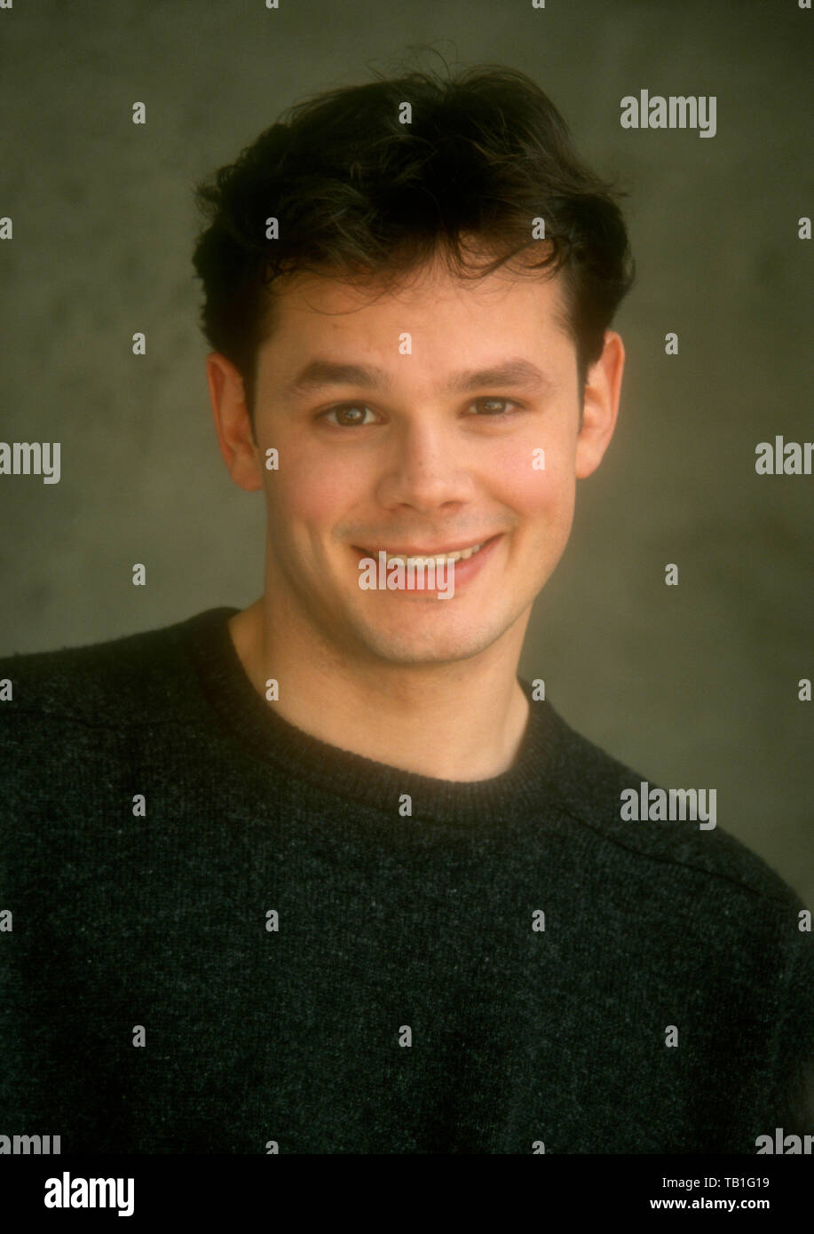 Los Angeles, California, USA 6th May 1994 (Exclusive) Actor Marco Hofschneider poses at a photo shoot on May 6, 1994 in Los Angeles, California, USA. Photo by Barry King/Alamy Stock Photo Stock Photo