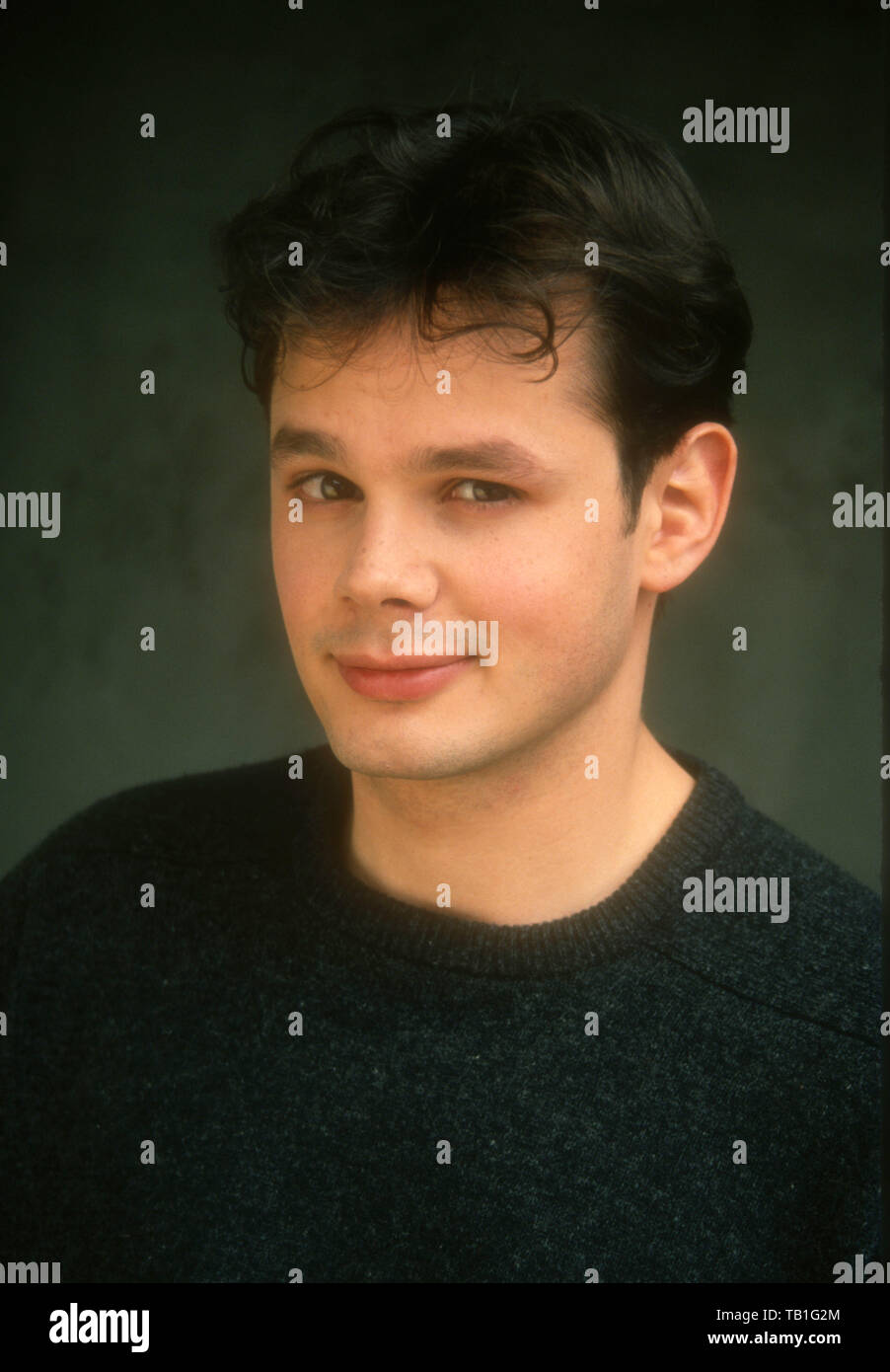 Los Angeles, California, USA 6th May 1994 (Exclusive) Actor Marco Hofschneider poses at a photo shoot on May 6, 1994 in Los Angeles, California, USA. Photo by Barry King/Alamy Stock Photo Stock Photo