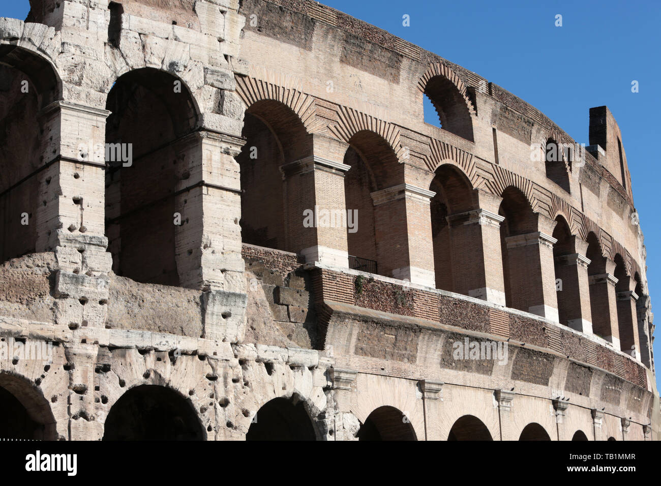 The Colosseum. Rome. Stock Photo