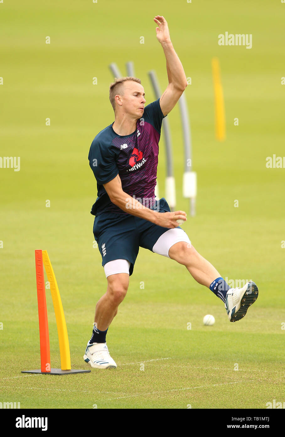 England's Tom Curran during a training session at The Oval, London Stock  Photo - Alamy