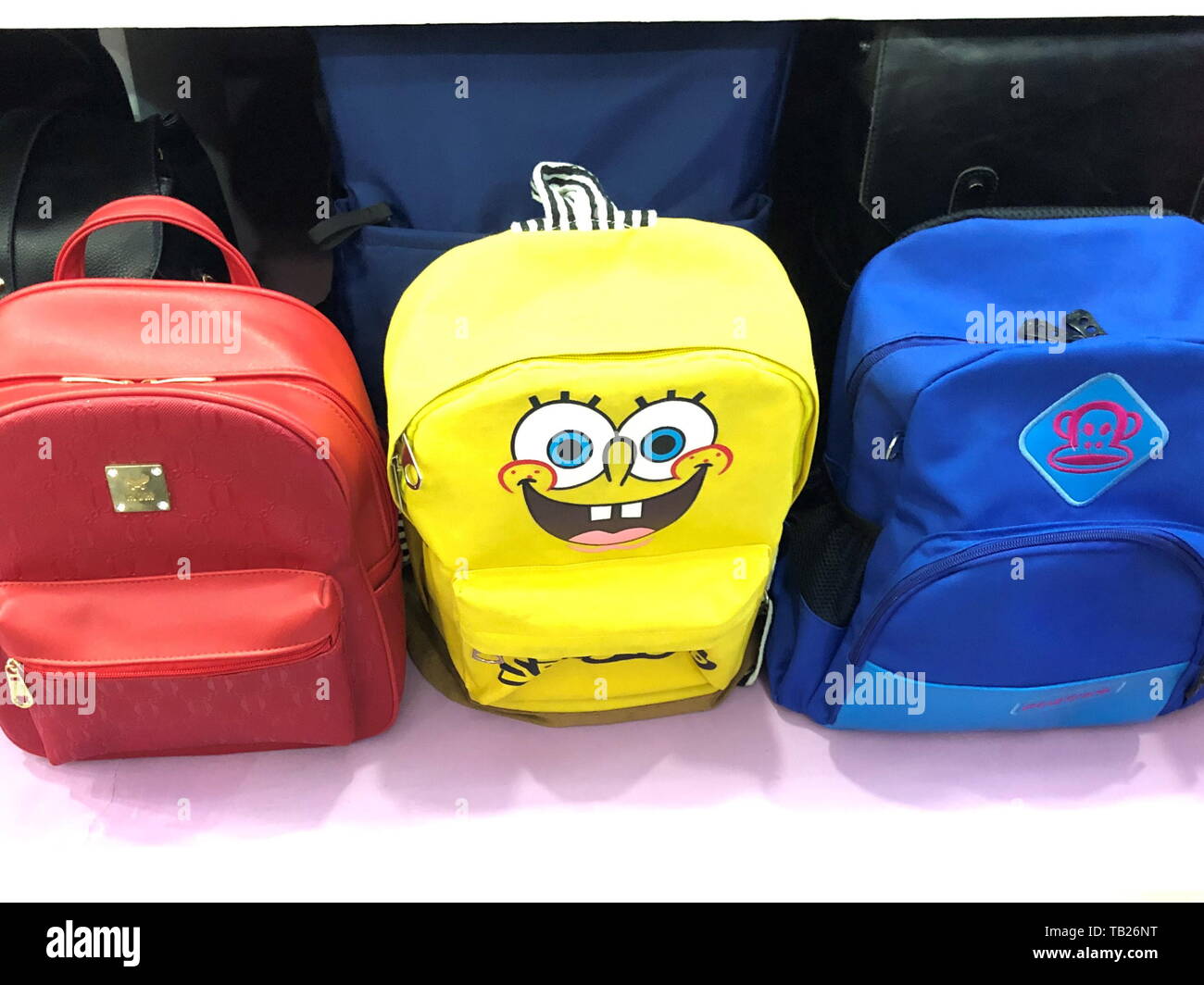 spongebob school bag
