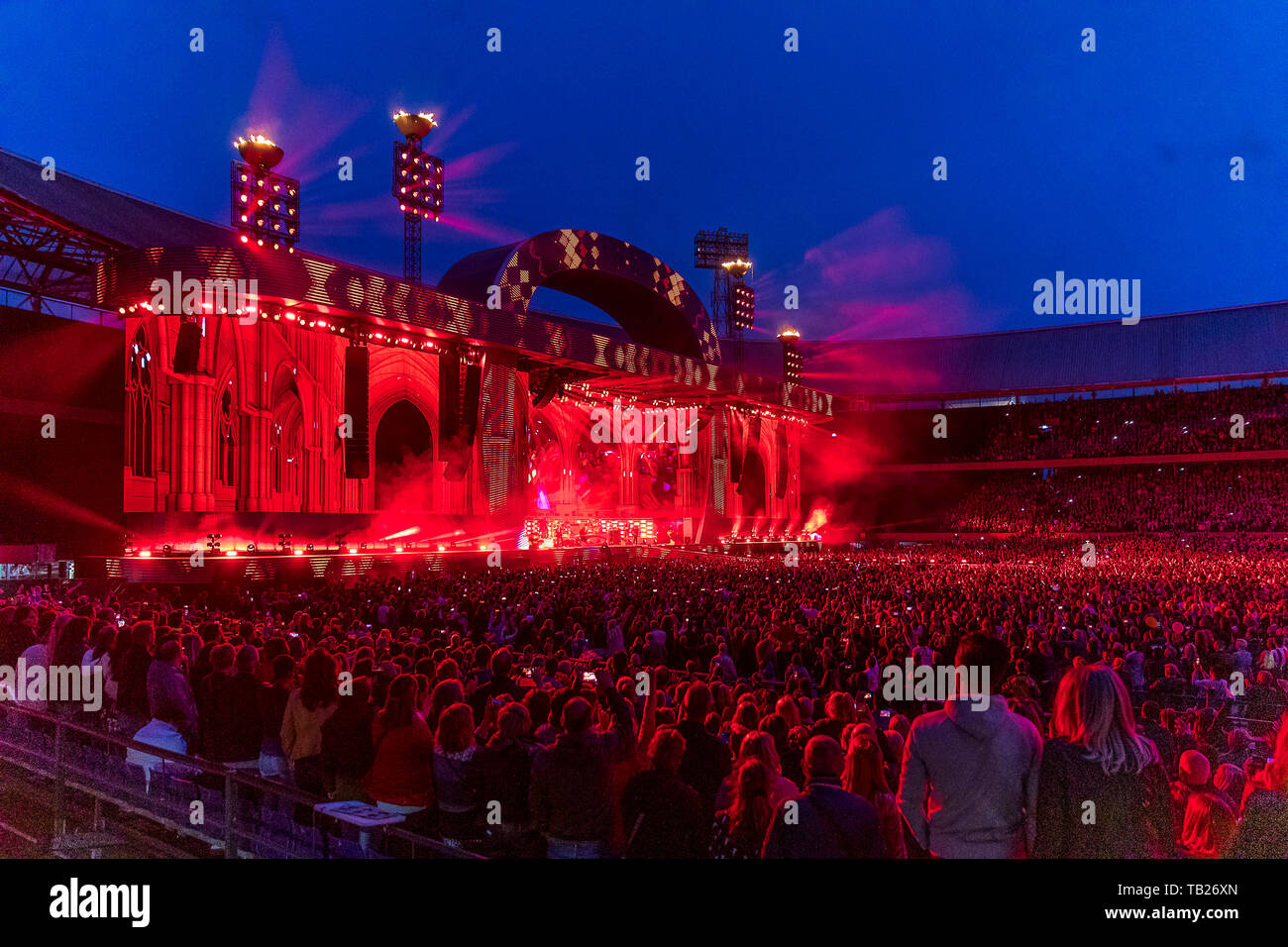 Rotterdam 29 05 2019 Marco Borsato In De Kuip Concert Stock Photo Alamy