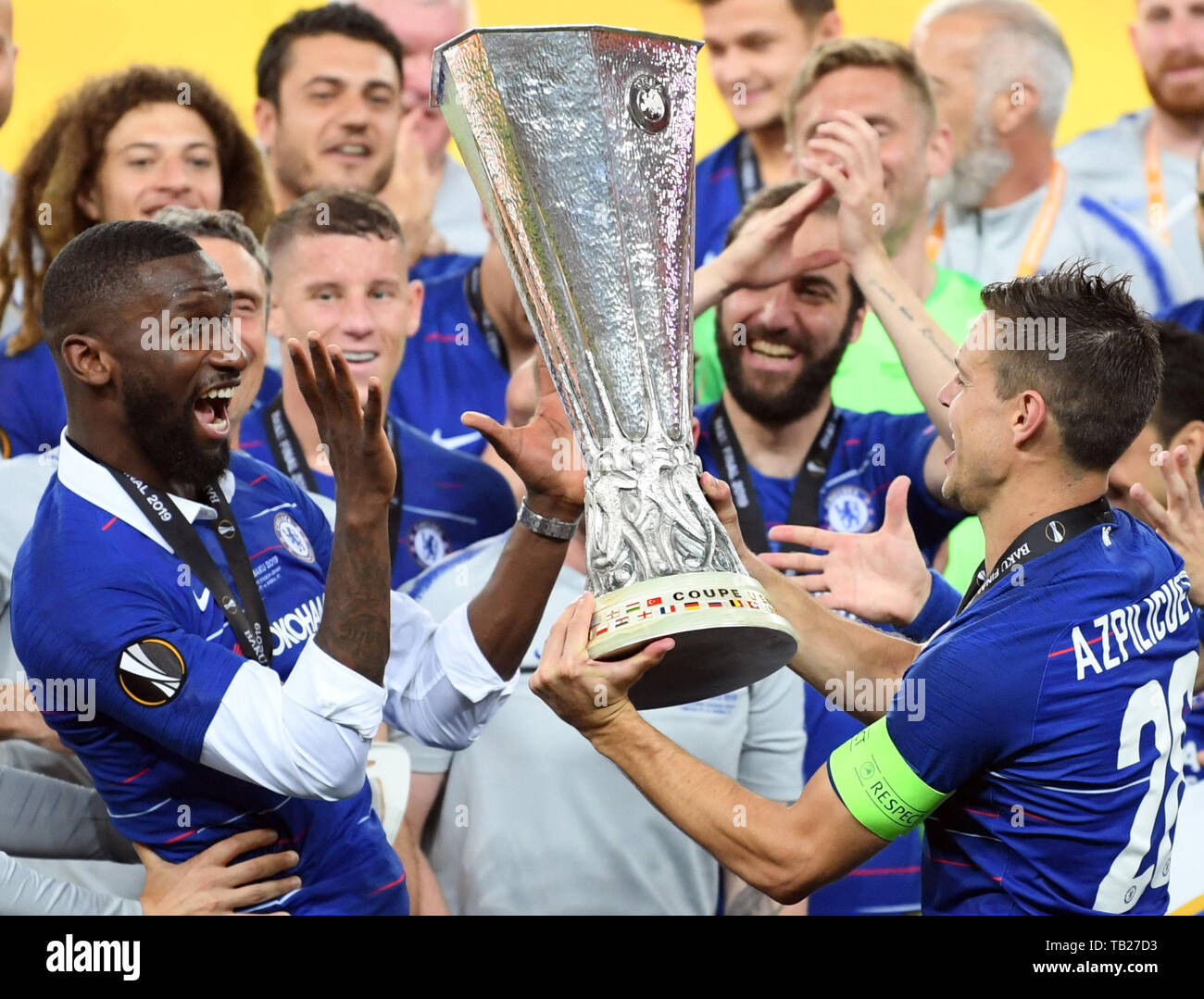 Baku, Azerbaijan. 29th May, 2019. Soccer: Europa League Final FC ...