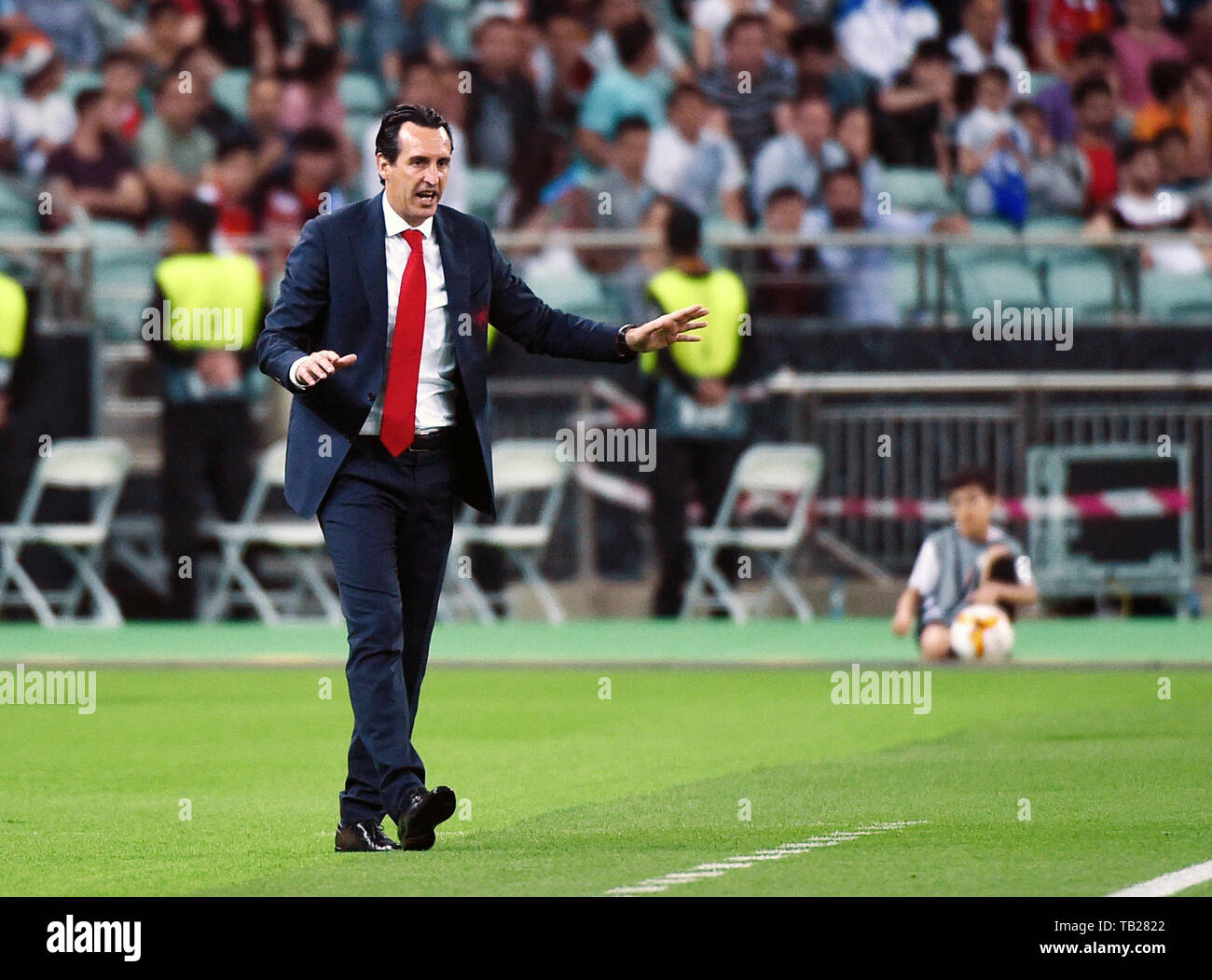 Arsenals head coach unai emery hi-res stock photography and images - Alamy