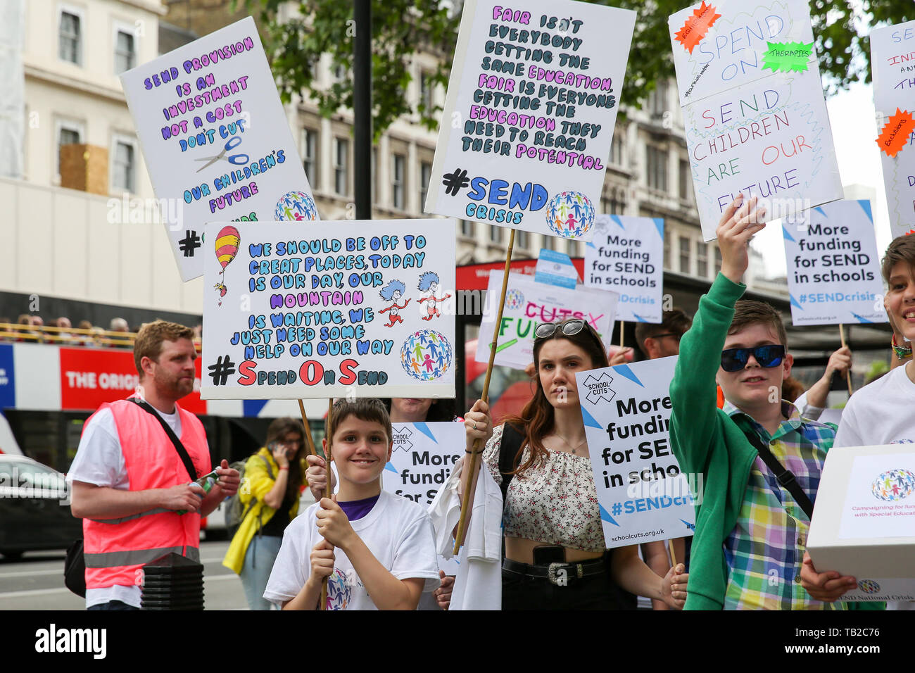 Send Protest Special educational needs hi-res stock photography and images - Alamy