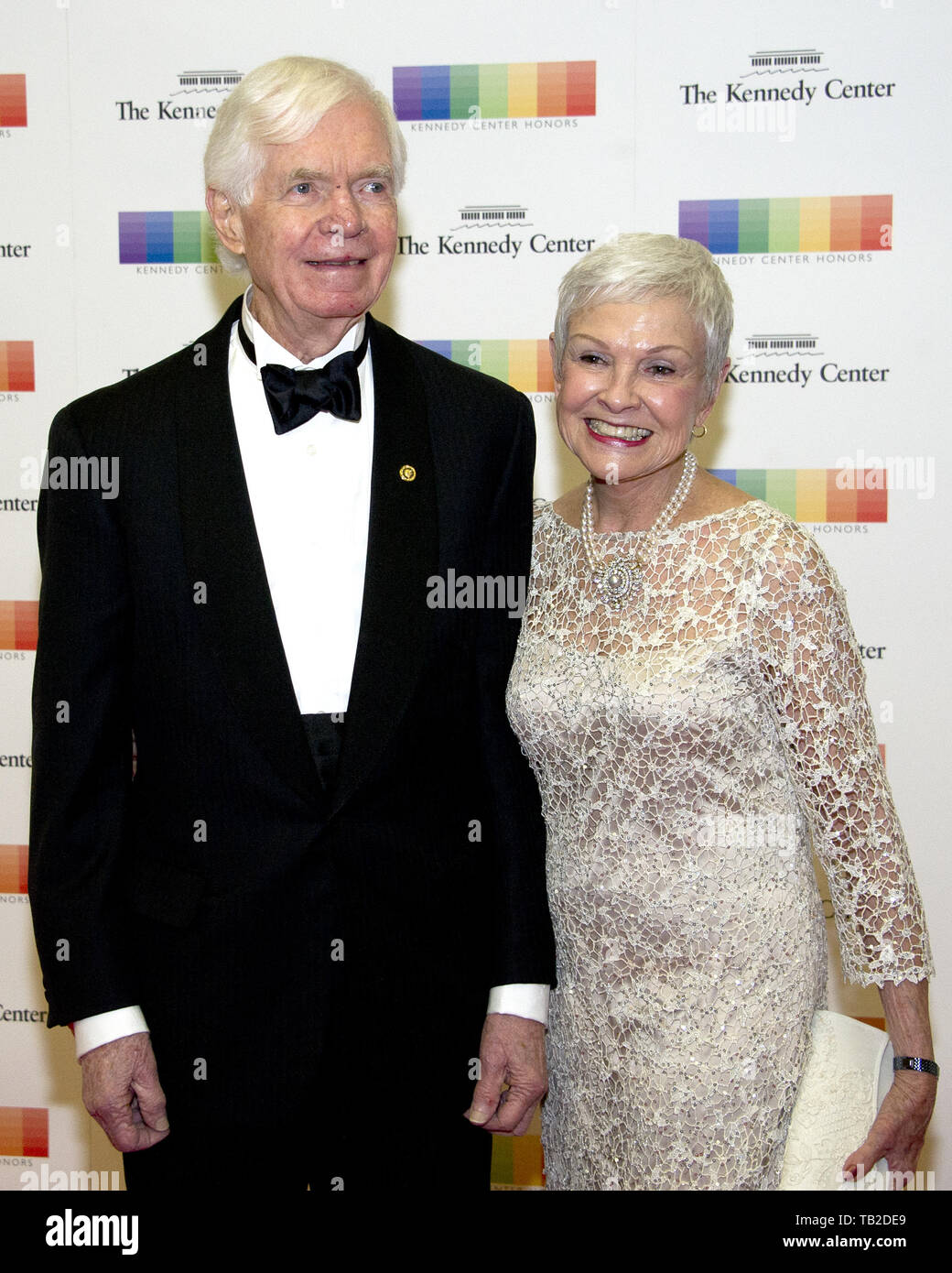 December 3, 2016 - Washington, District of Columbia, U.S. - United States Senator Thad Cochran (Republican of Mississippi) and his wife, Kay Webber, arrive for the formal Artist's Dinner honoring the recipients of the 39th Annual Kennedy Center Honors hosted by United States Secretary of State John F. Kerry at the U.S. Department of State in Washington, DC on Saturday, December 3, 2016. The 2016 honorees are: Argentine pianist Martha Argerich; rock band the Eagles; screen and stage actor Al Pacino; gospel and blues singer Mavis Staples; and musician James Taylor (Credit Image: © Ron Sachs/C Stock Photo