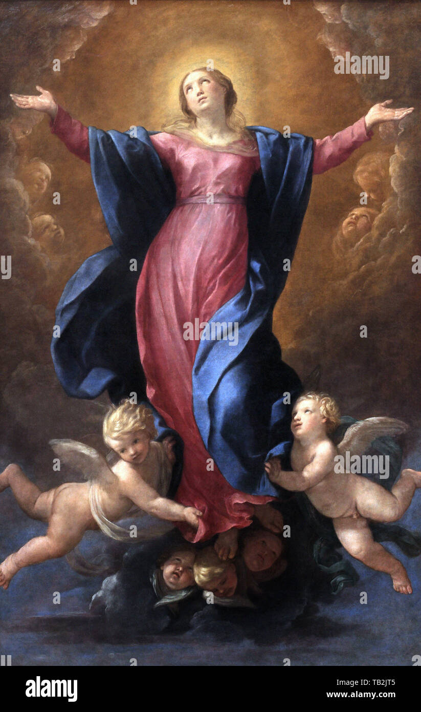 Assumption of the virgin guido reni hi-res stock photography and images ...