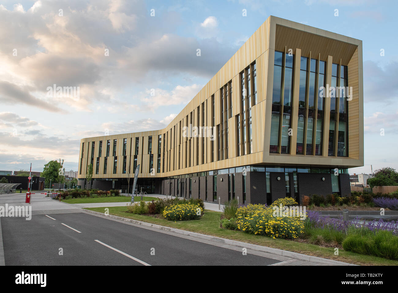 University of Nottingham Jubilee Campus. Advanced Manufacturing building jubilee campus. Stock Photo