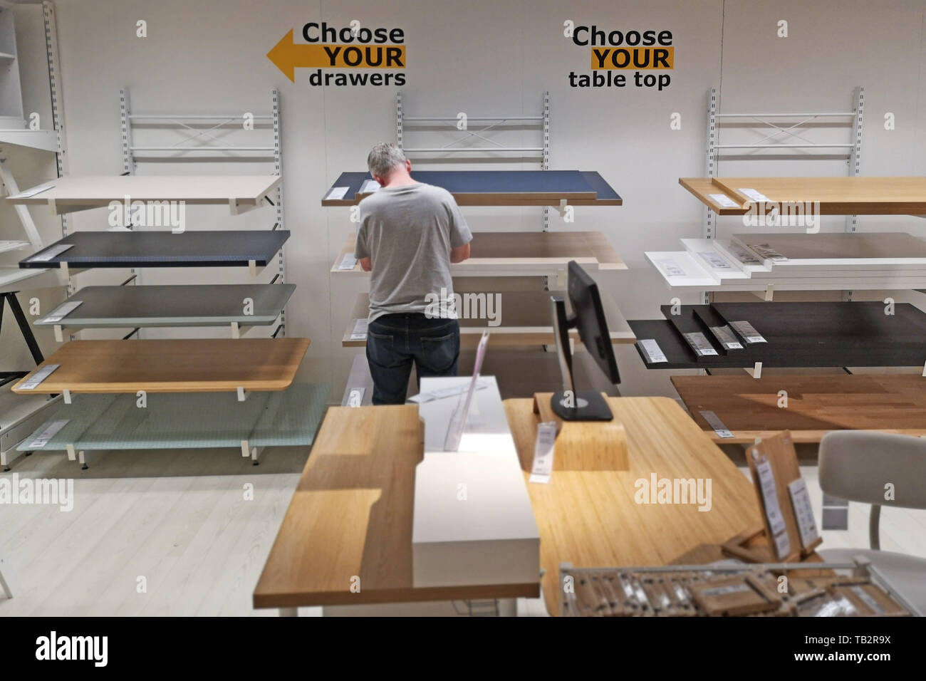 Ikea furniture store in coventry hires stock photography and images