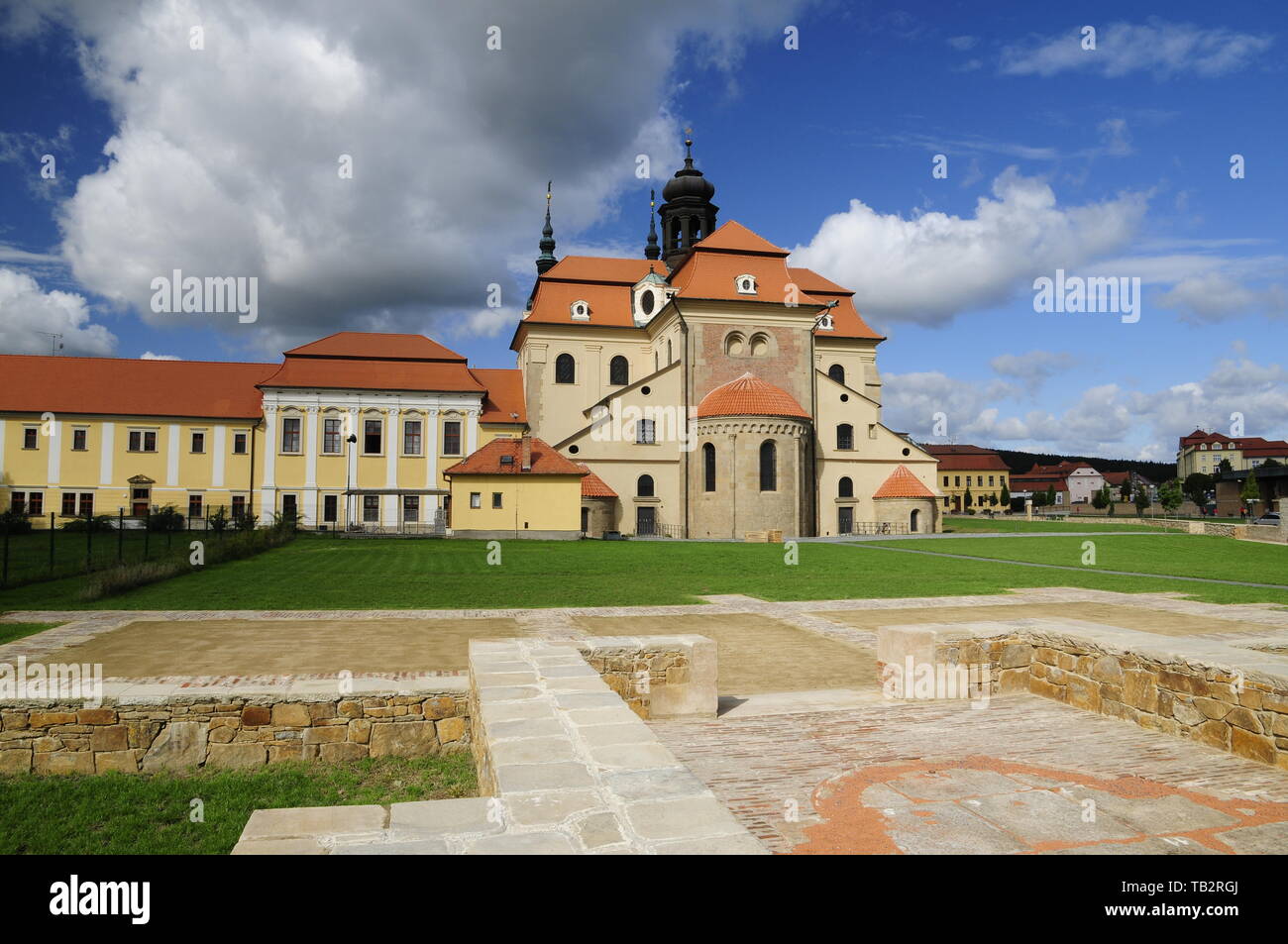 The Velehrad Monastery, Czech Republic. (CTK Photo/Martin Hurin) Stock Photo