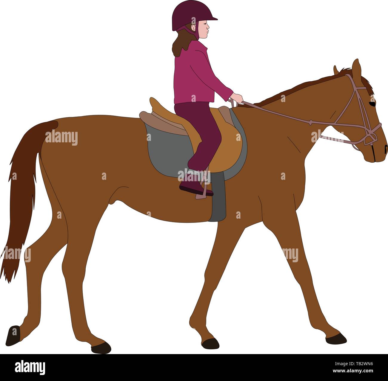 trotting horse clipart for kids