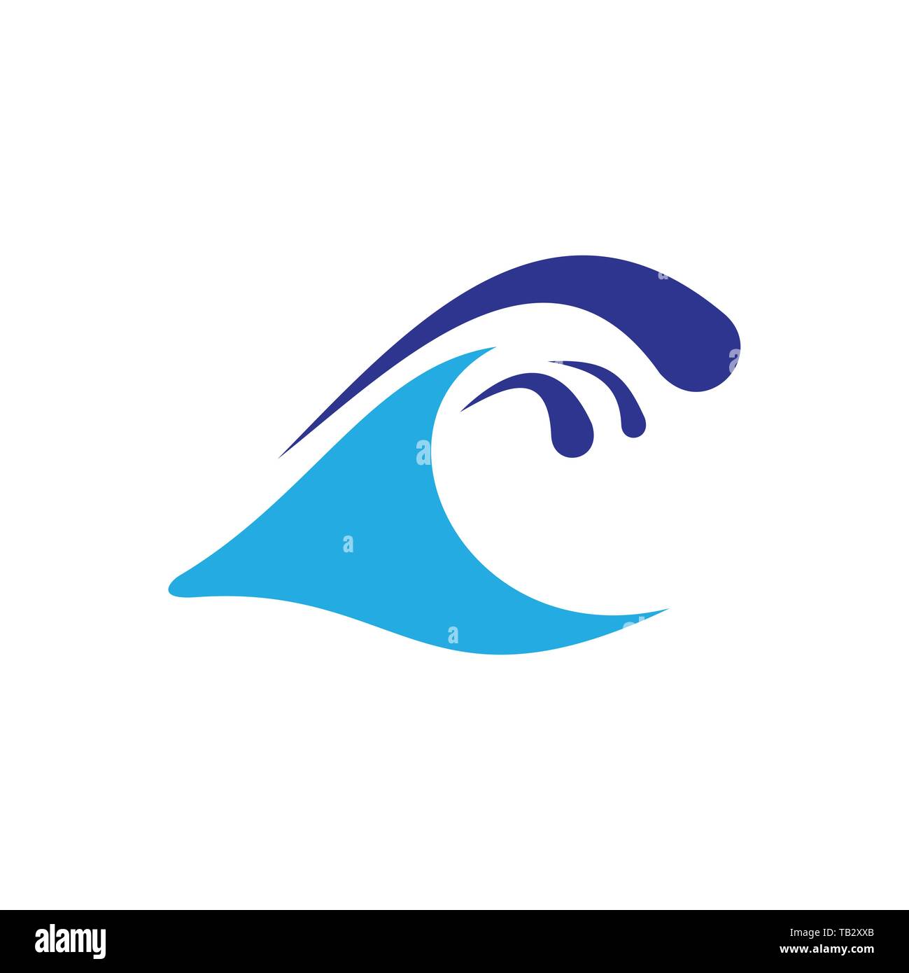 Wave icon on background for graphic and web design. Simple vector sign.  Internet concept symbol for website button or mobile app Stock Vector Image  & Art - Alamy