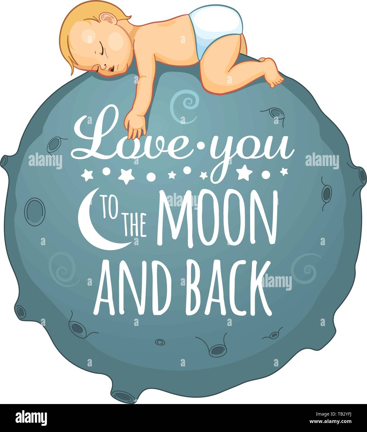 Cute Cartoon Baby Sleeping On The Moon Motivation Card Typography Poster Cartoon Character Illustration For Kids Game Book T Shirt Card Print Stock Vector Image Art Alamy Cute Cartoon Baby Sleeping On The Moon Motivation Card Typography Poster Cartoon Character Illustration For Kids Game Book T Shirt Card Print Stock Vector Image Art Alamy
