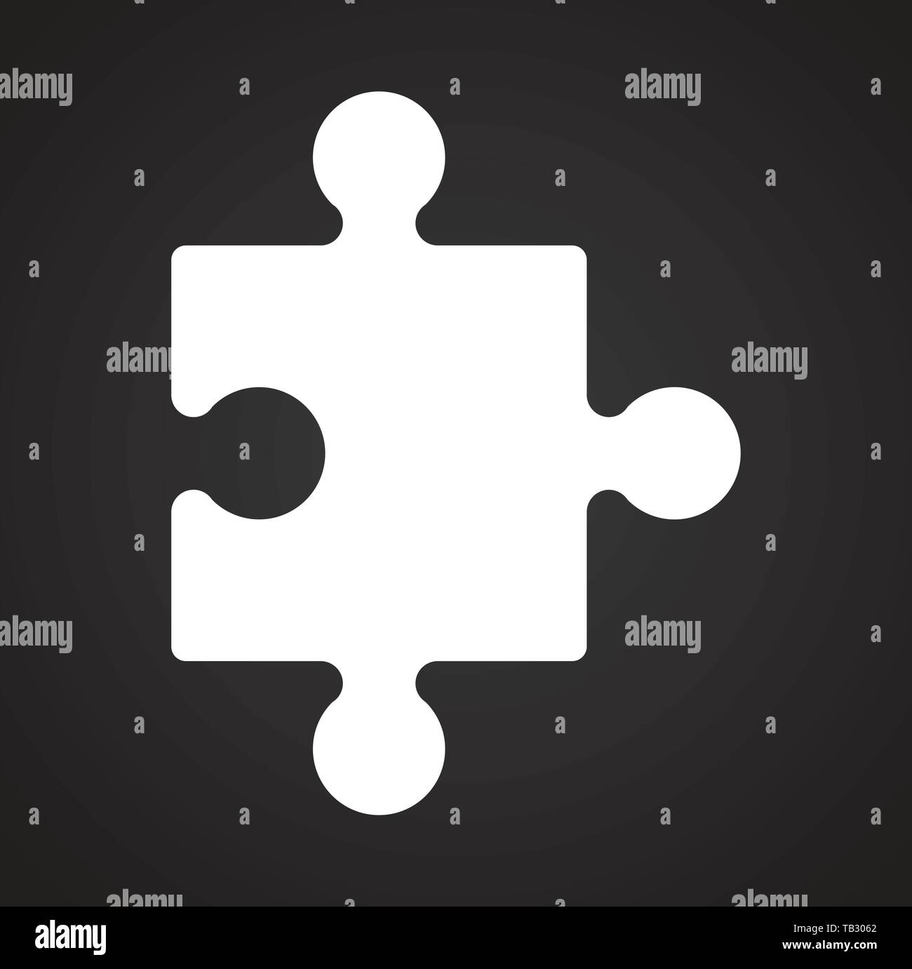 Puzzle icon on background for graphic and web design. Simple vector sign.  Internet concept symbol for website button or mobile app Stock Vector Image  & Art - Alamy