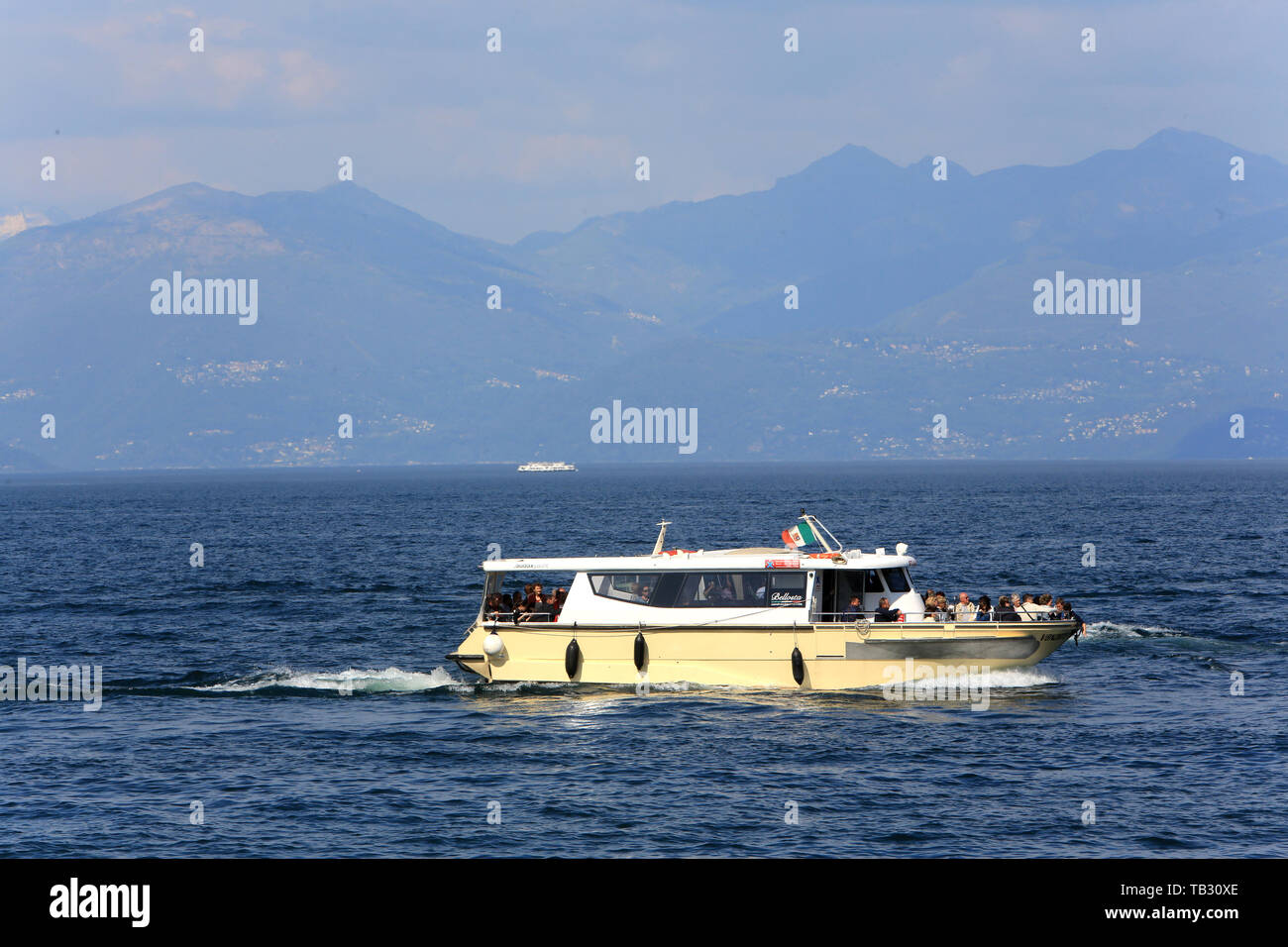 Lac Majeur. Italie.  Lake Maggiore. Italy. Stock Photo