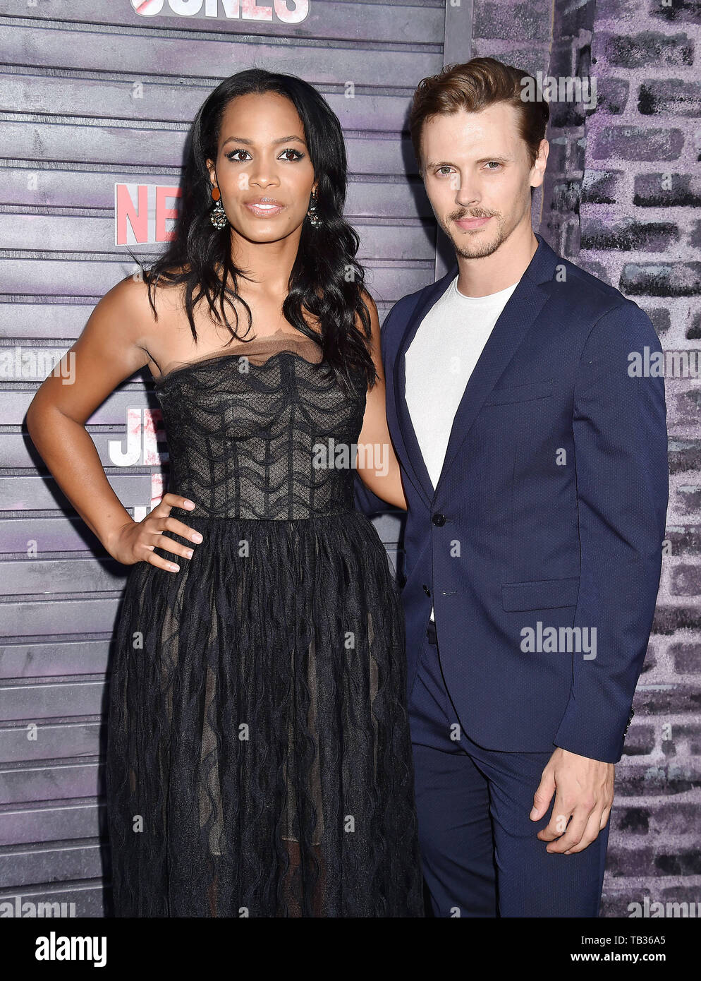 HOLLYWOOD, CA MAY 28 Tiffany Mack (L) and Austin Mueller attend a
