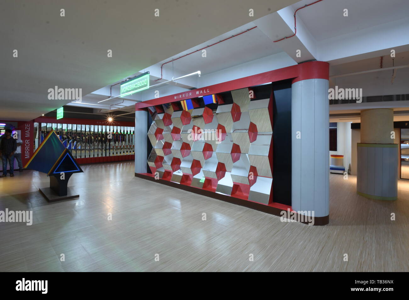 Mirror Magic gallery at the Space Odyssey building of the Science City