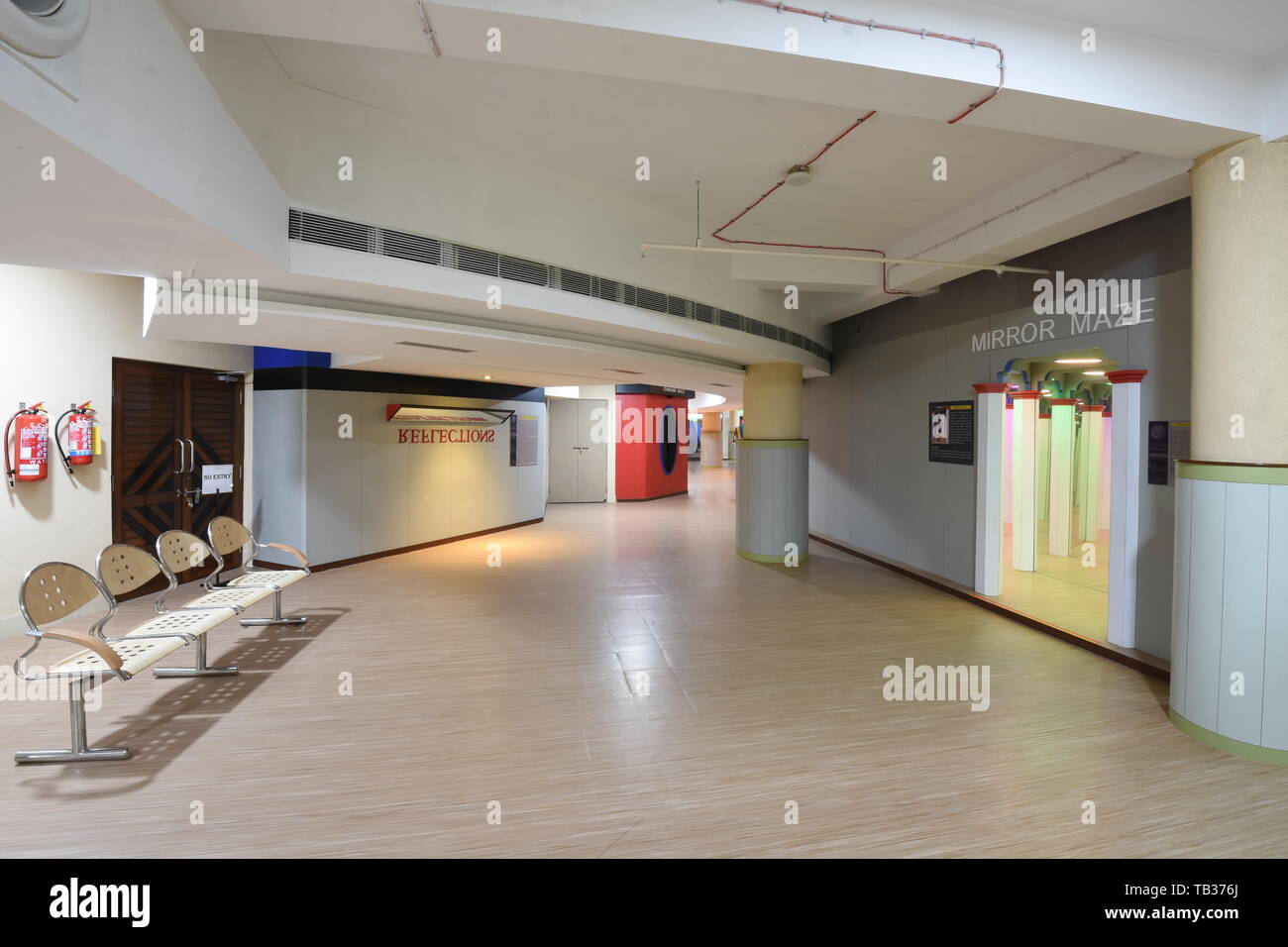 Mirror Magic gallery at the Space Odyssey building of the Science City