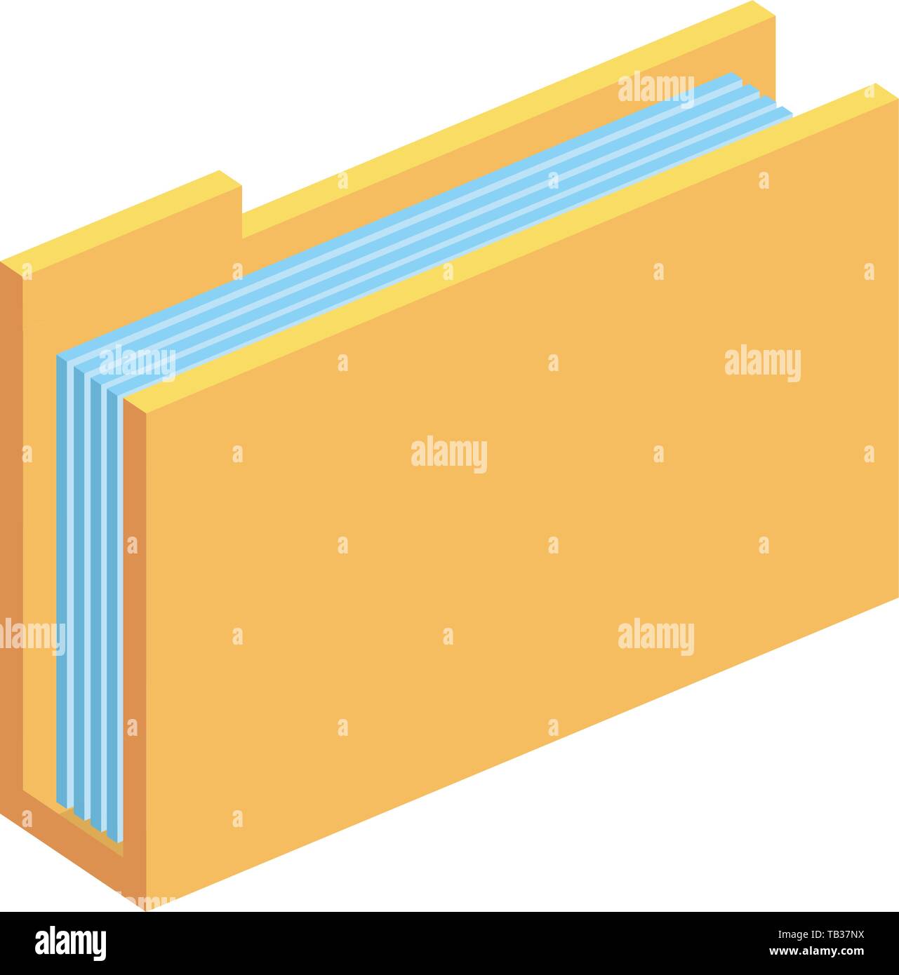 folder documents files storage icon Stock Vector Image & Art - Alamy